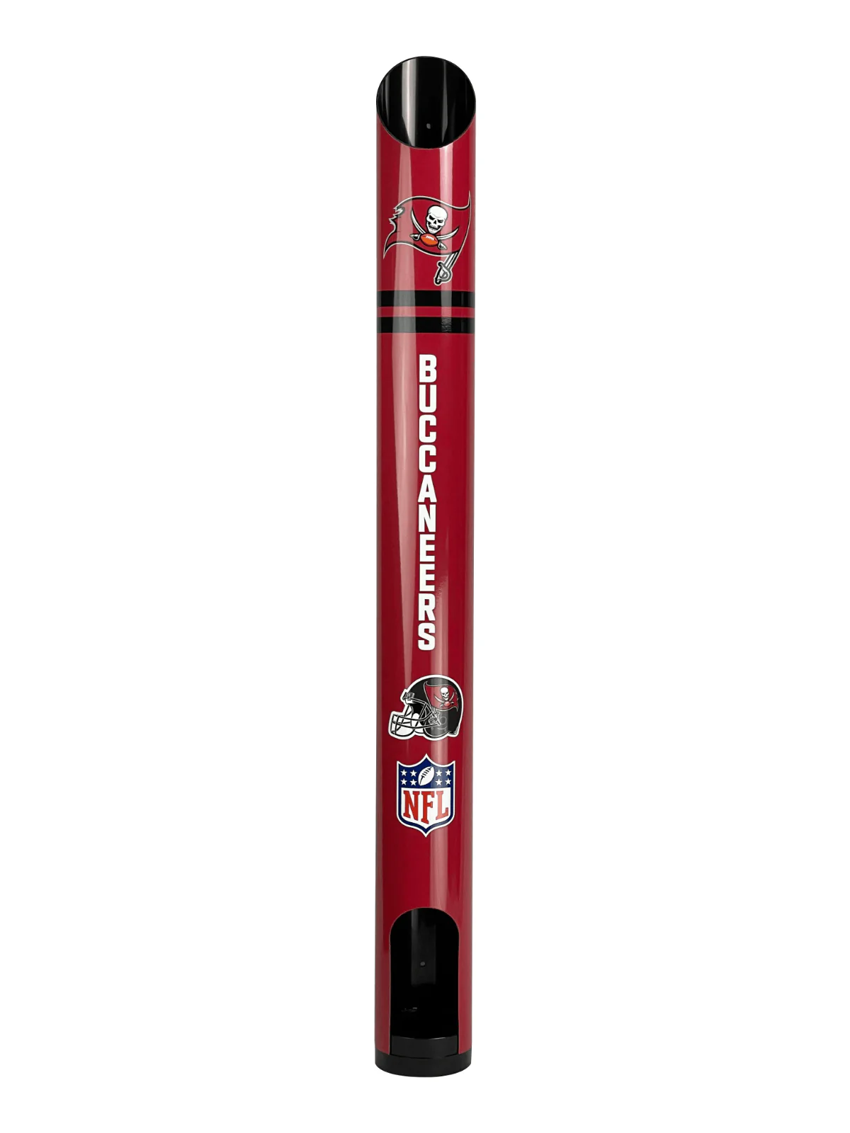 NFL Stubby Cooler Dispenser - Tampa Bay Buccaneers - Fits 8 Coolers - Wall Mount - Image 2