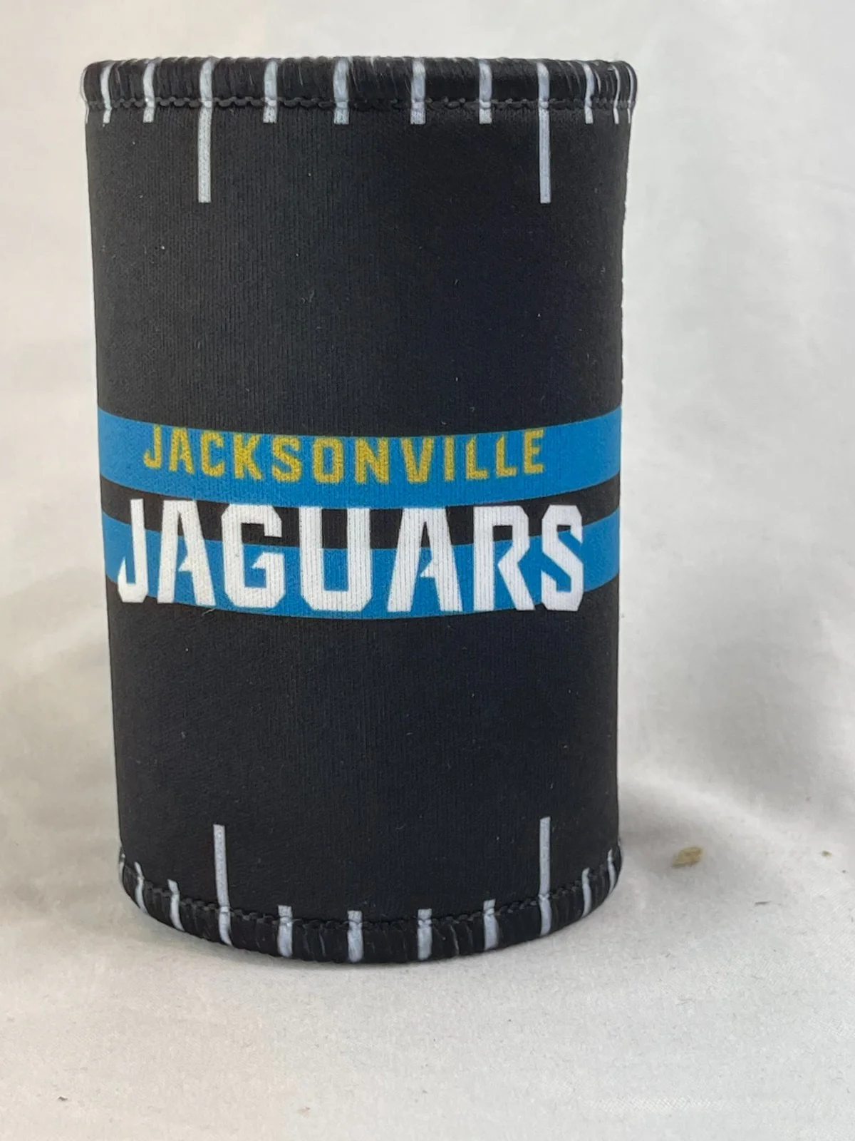 NFL Stubby Cooler - Jacksonville Jaguars - Can Cooler - Drink - Rubber Base - Image 2