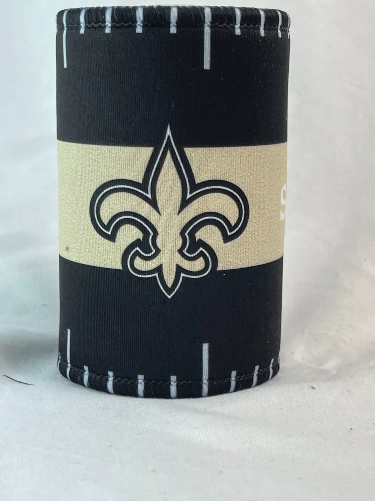 NFL Stubby Cooler - New Orleans Saints - Can Cooler - Drink - Rubber Base