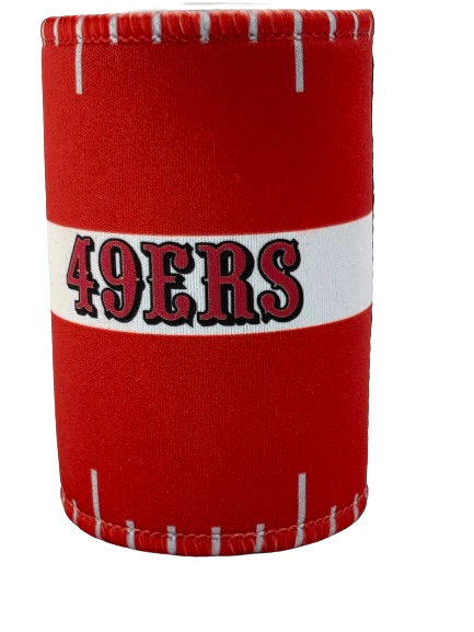 NFL Stubby Cooler - San Francisco 49ers - Can Cooler - Drink - Rubber Base - Image 2