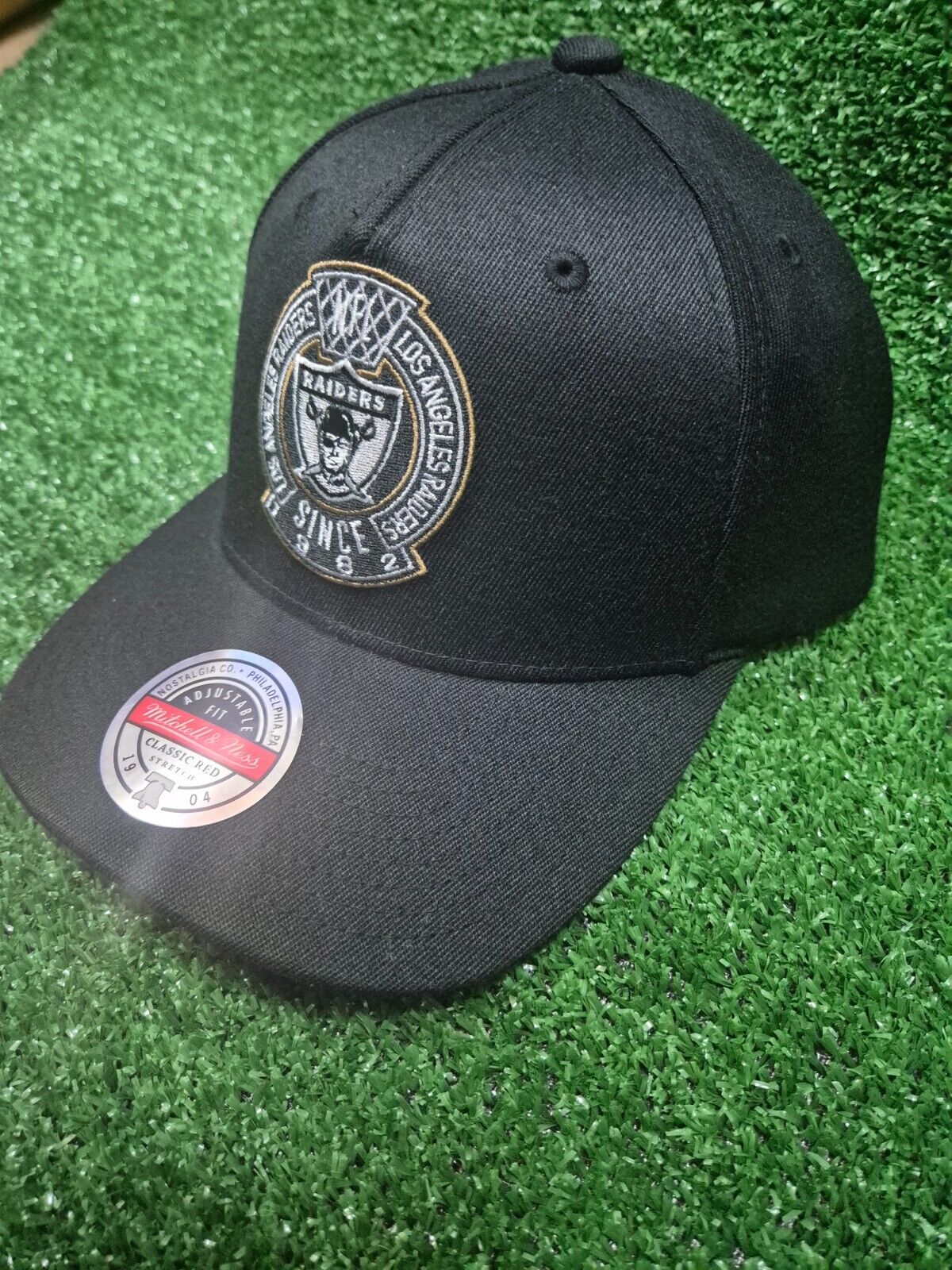NFL Travelling Stretch Cap - Los Angeles Raiders - Hat - Adult - OSFM - Image 2