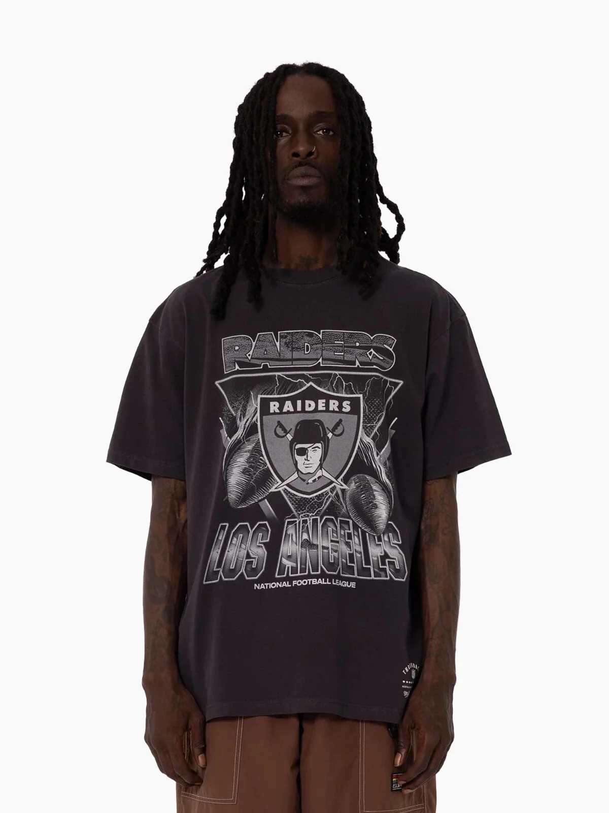 NFL Trigon Tee - Las Vegas Raiders - Shirt - T-Shirt - Mens - Adult