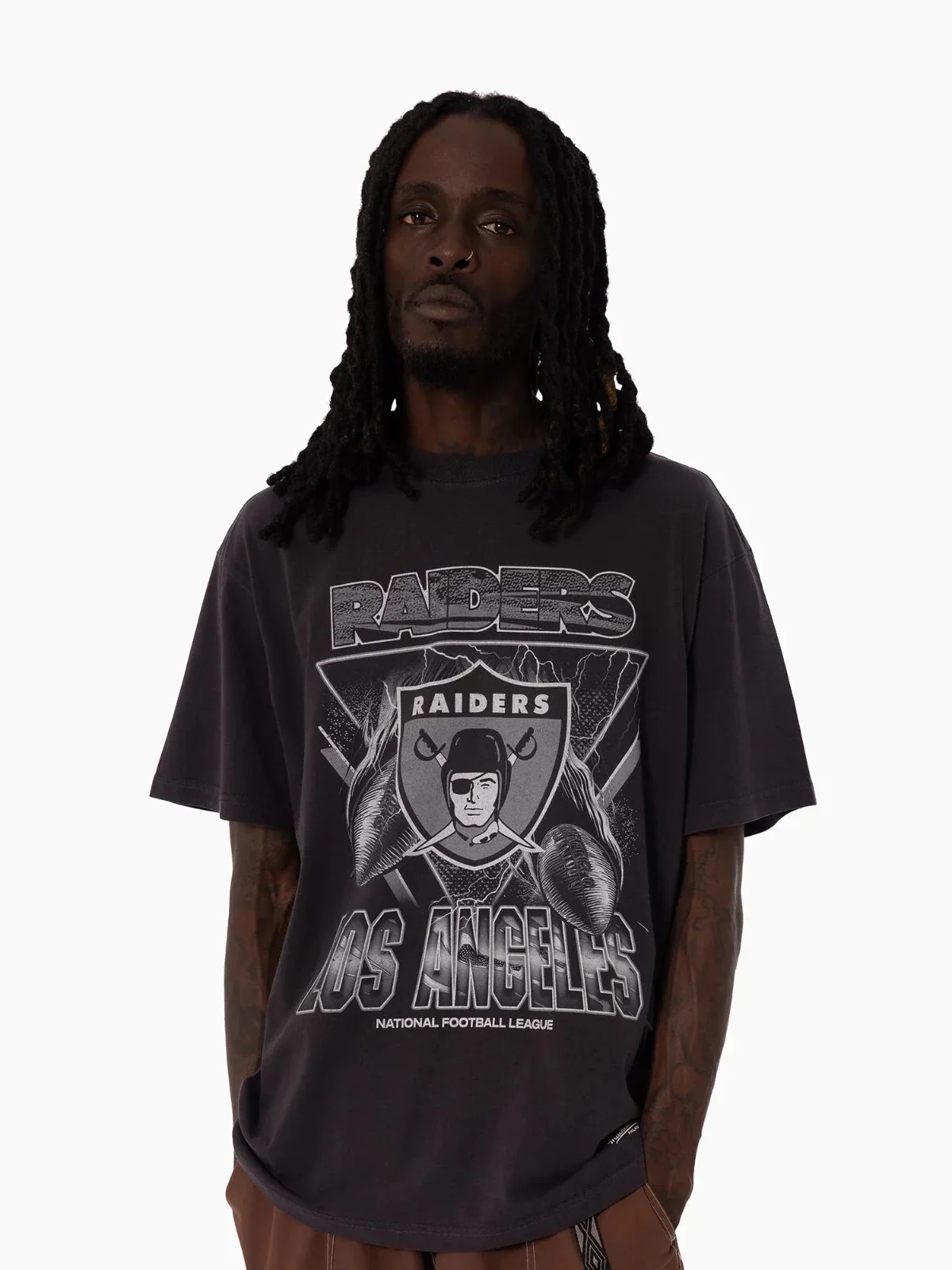NFL Trigon Tee - Las Vegas Raiders - Shirt - T-Shirt - Mens - Adult - Image 3