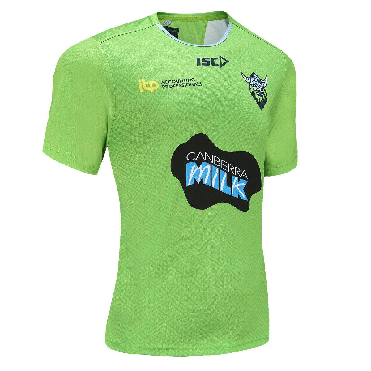 NRL 2021 Training Tee Shirt - Canberra Raiders - Rugby League - Canberra Milk - Image 3