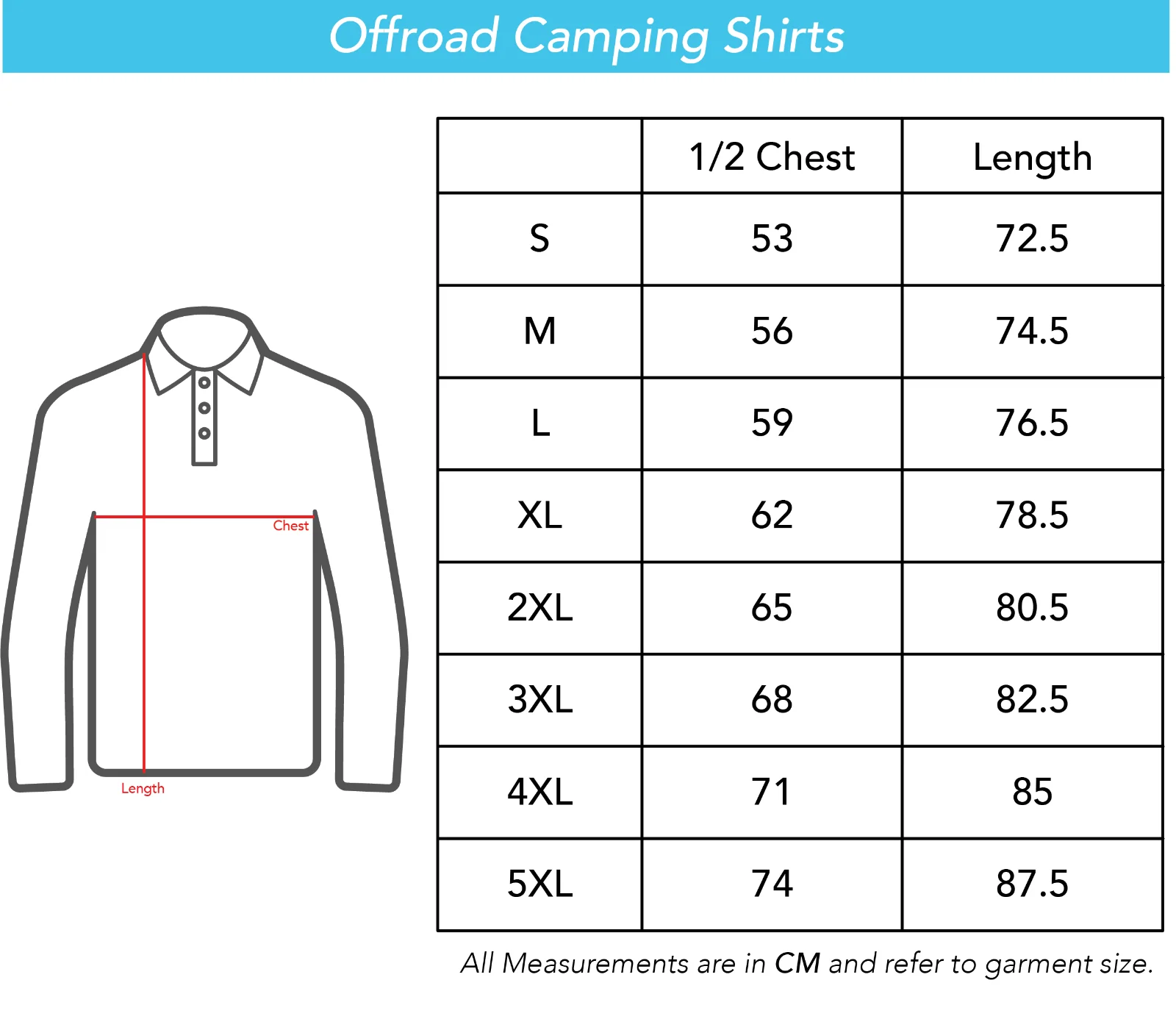 NRL 2021 Trax Off Road Camping Polo Tee Shirt - Cronulla Sharks - Adult - Image 3