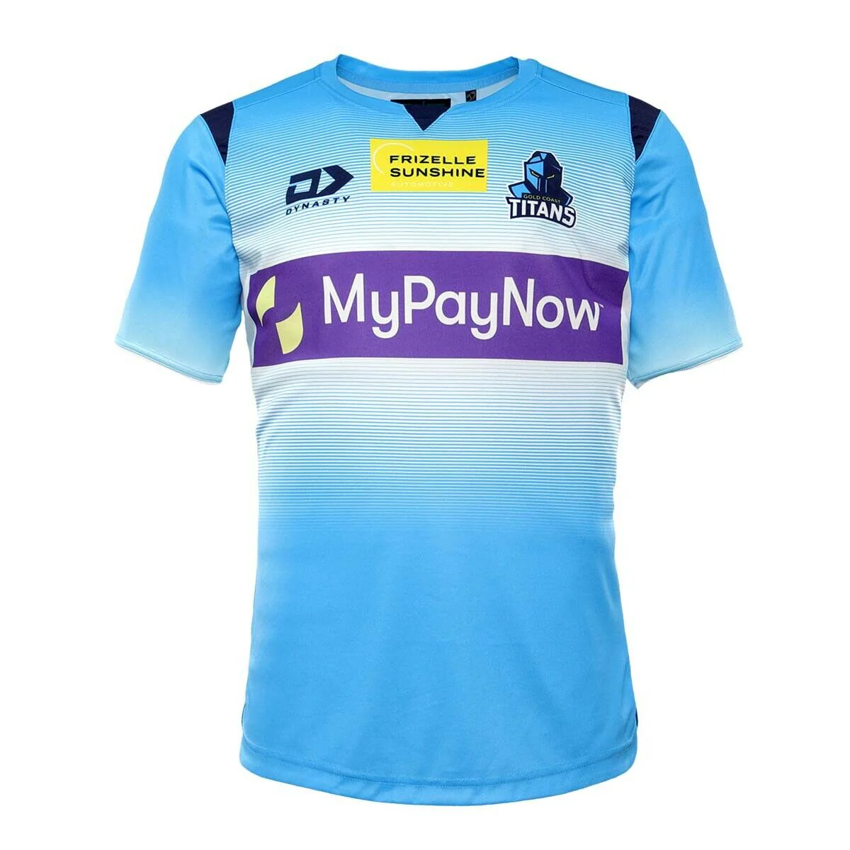 NRL 2022 Training Tee Shirt - Gold Coast Titans - YOUTH - Rugby League - DYNASTY - Image 4