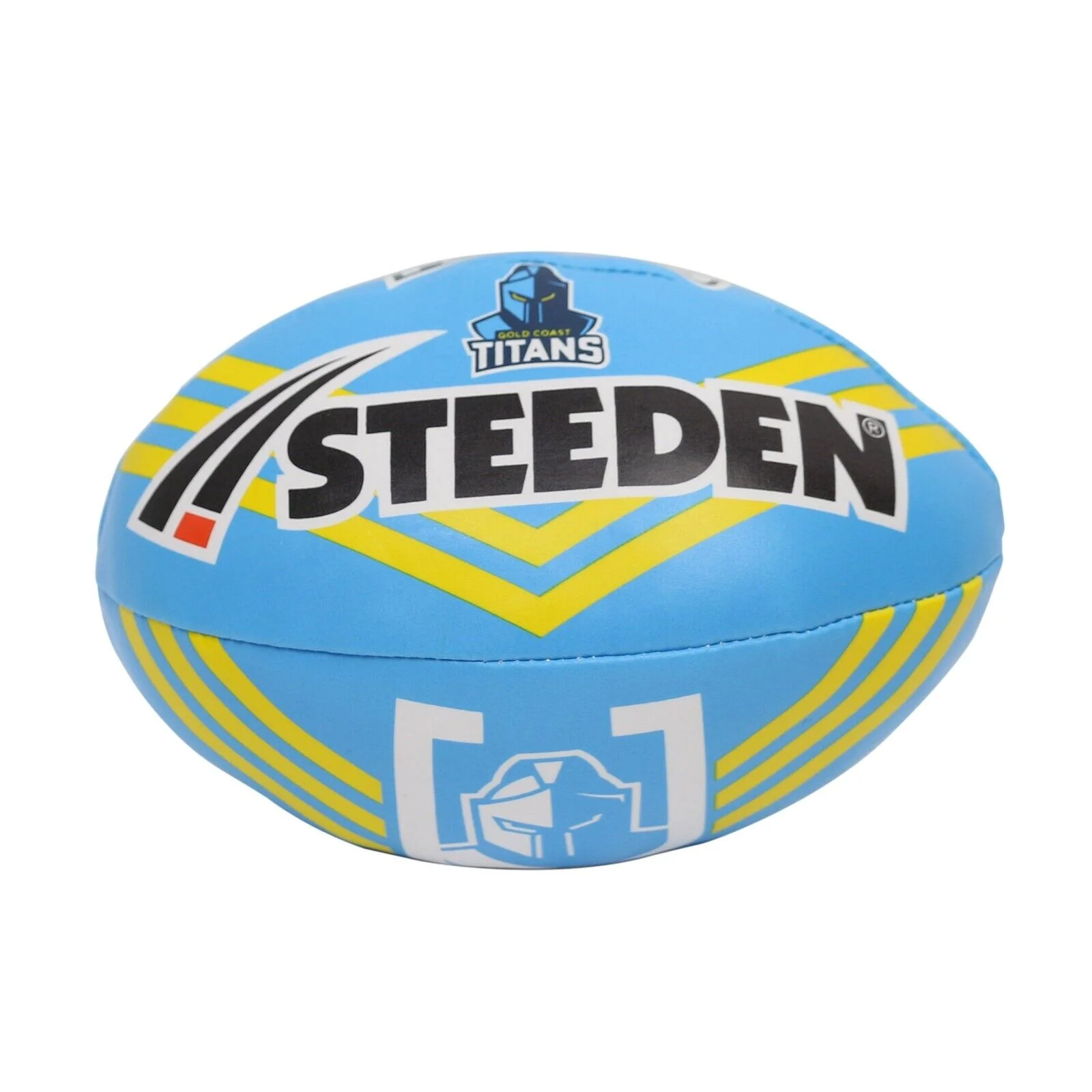 NRL 2023 6 Inch Supporter Sponge Football - Gold Coast Titans - Ball - Image 2