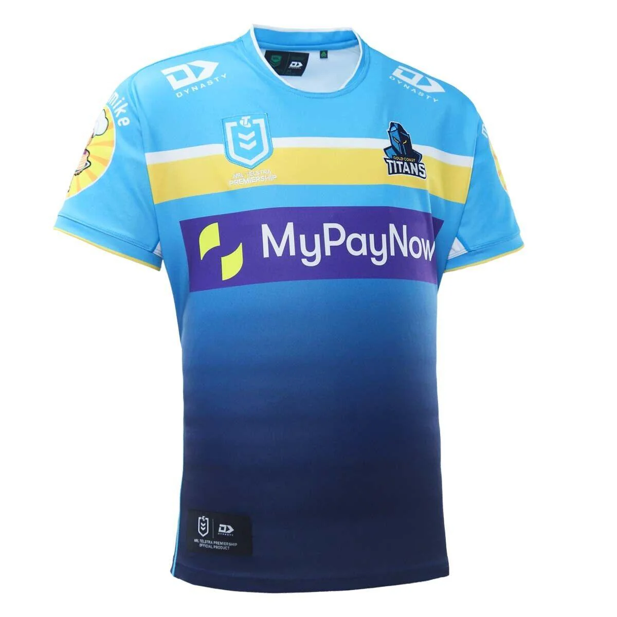 NRL 2023 Home Jersey - Gold Coast Titans - Adult - Rugby League - DYNASTY - Image 4