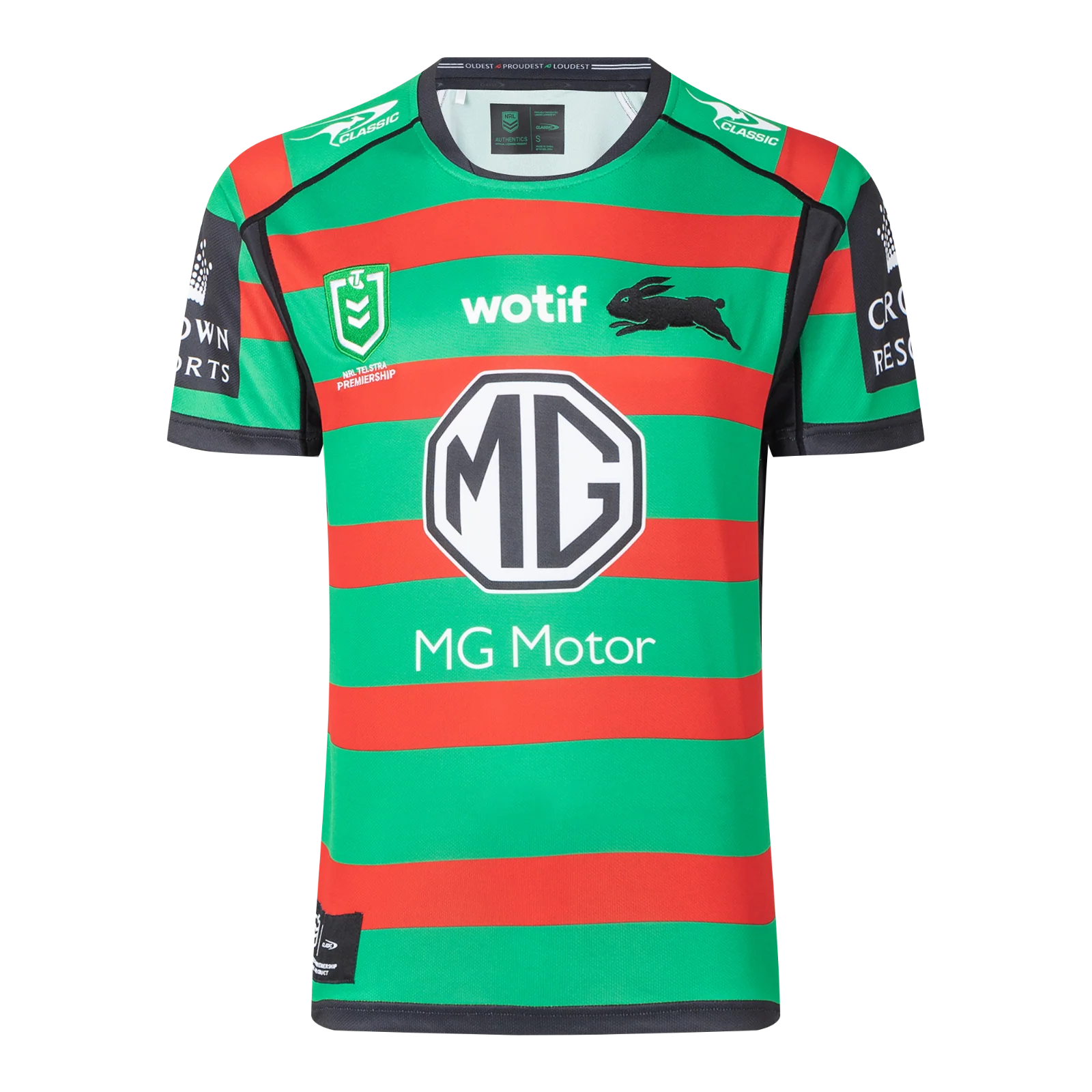 NRL 2023 Home Jersey - South Sydney Rabbitohs - Rugby League - CLASSIC