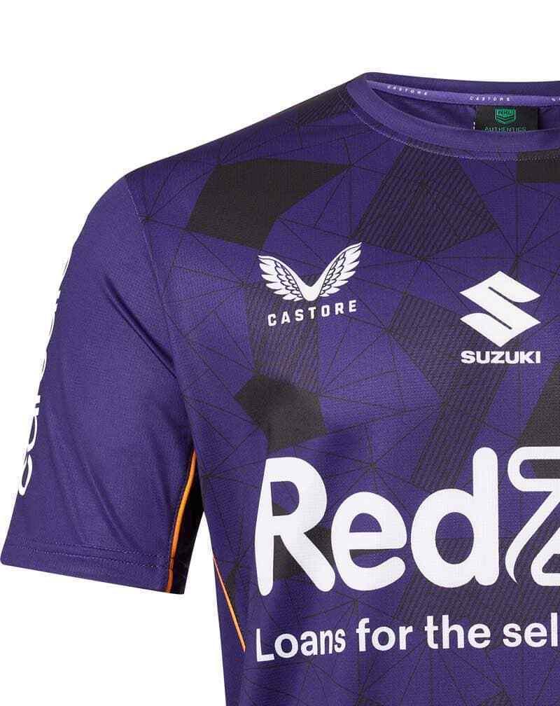 NRL 2023 Training Tee - Melbourne Storm - Mens - Image 2