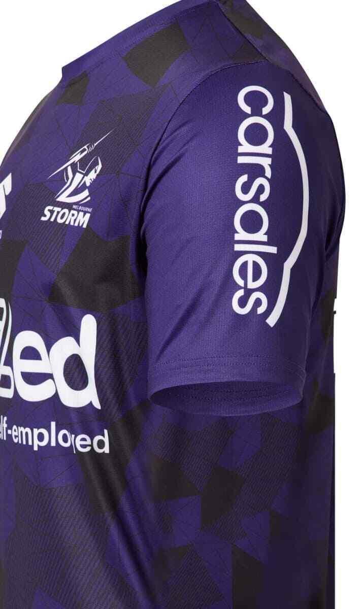 NRL 2023 Training Tee - Melbourne Storm - Mens - Image 4