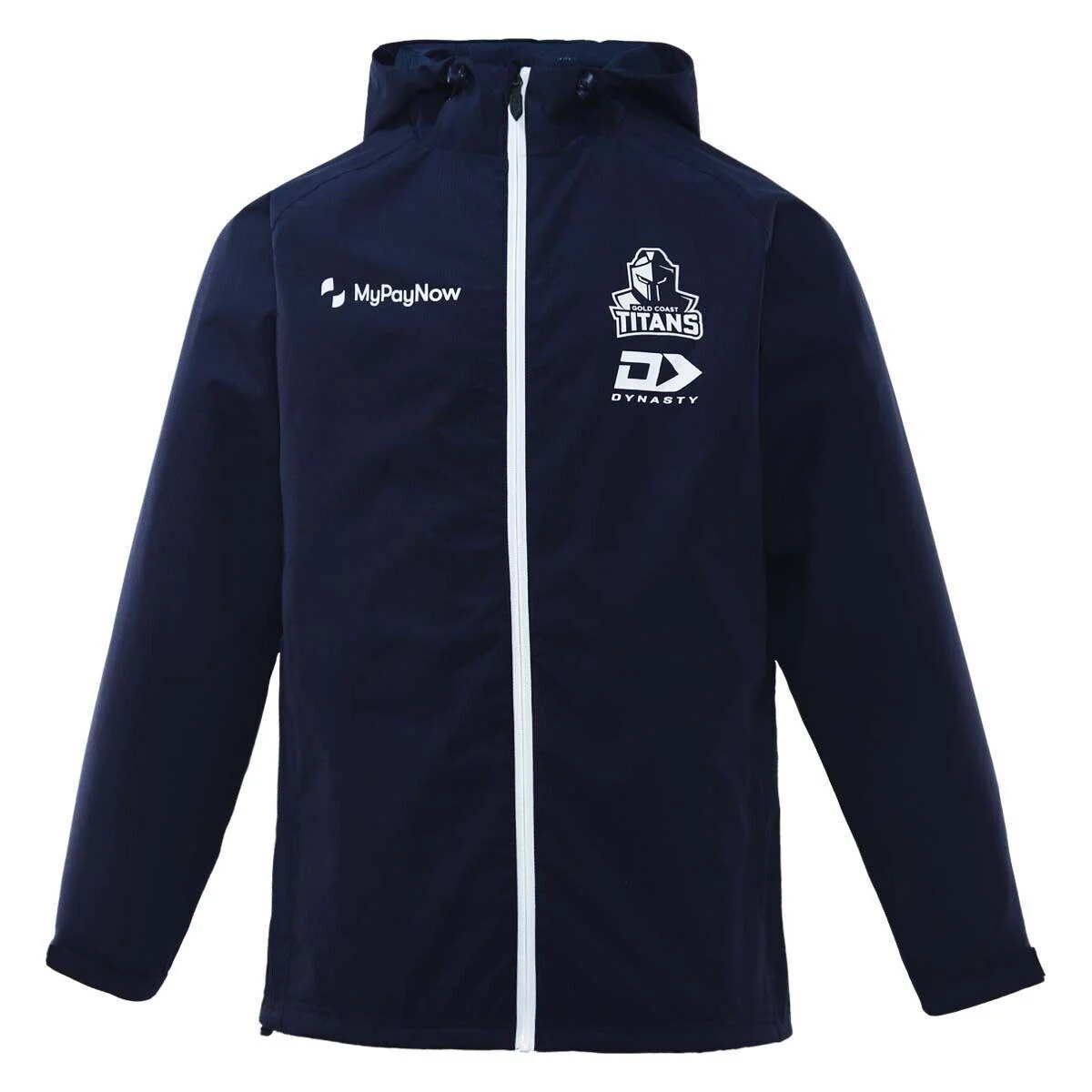 NRL 2023 Wet Weather Jacket - Gold Coast Titans - Mens - DYNASTY - Image 3