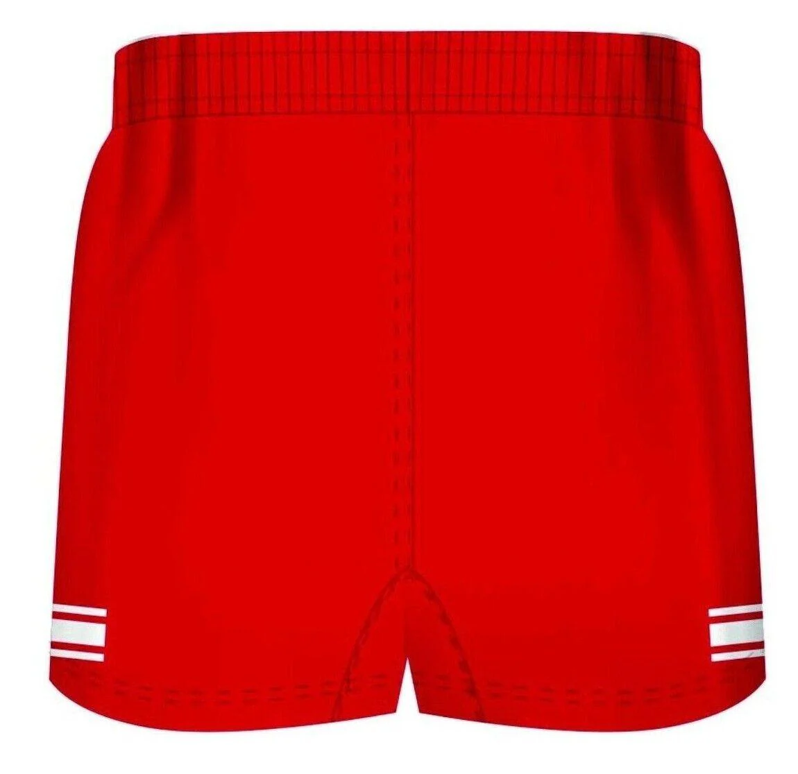 NRL 2024 ALT Playing Shorts - St George Illawarra Dragons - Red - Adult - Mens - Image 2