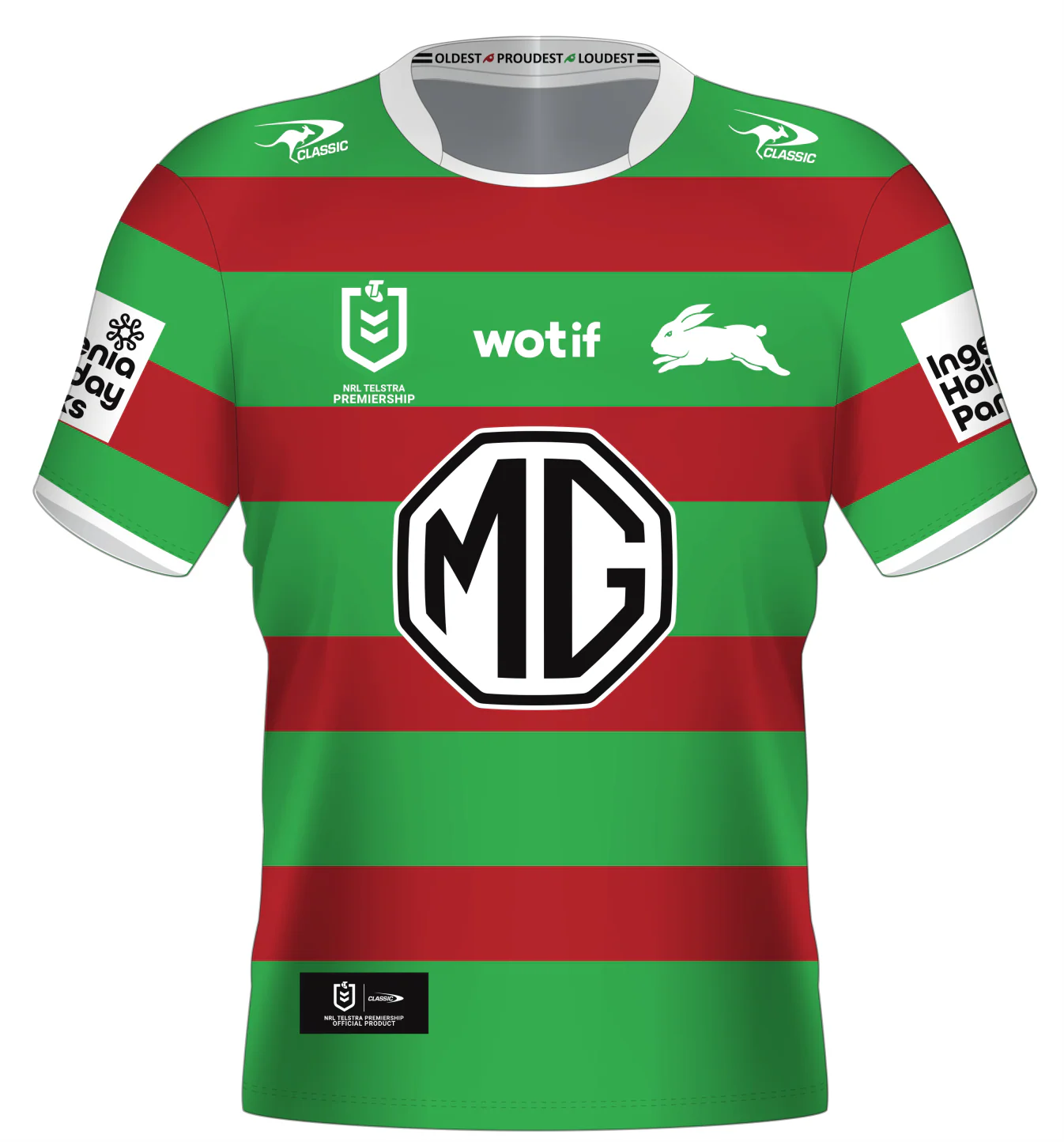 NRL 2024 Away Jersey - South Sydney Rabbitohs - Adult - Mens