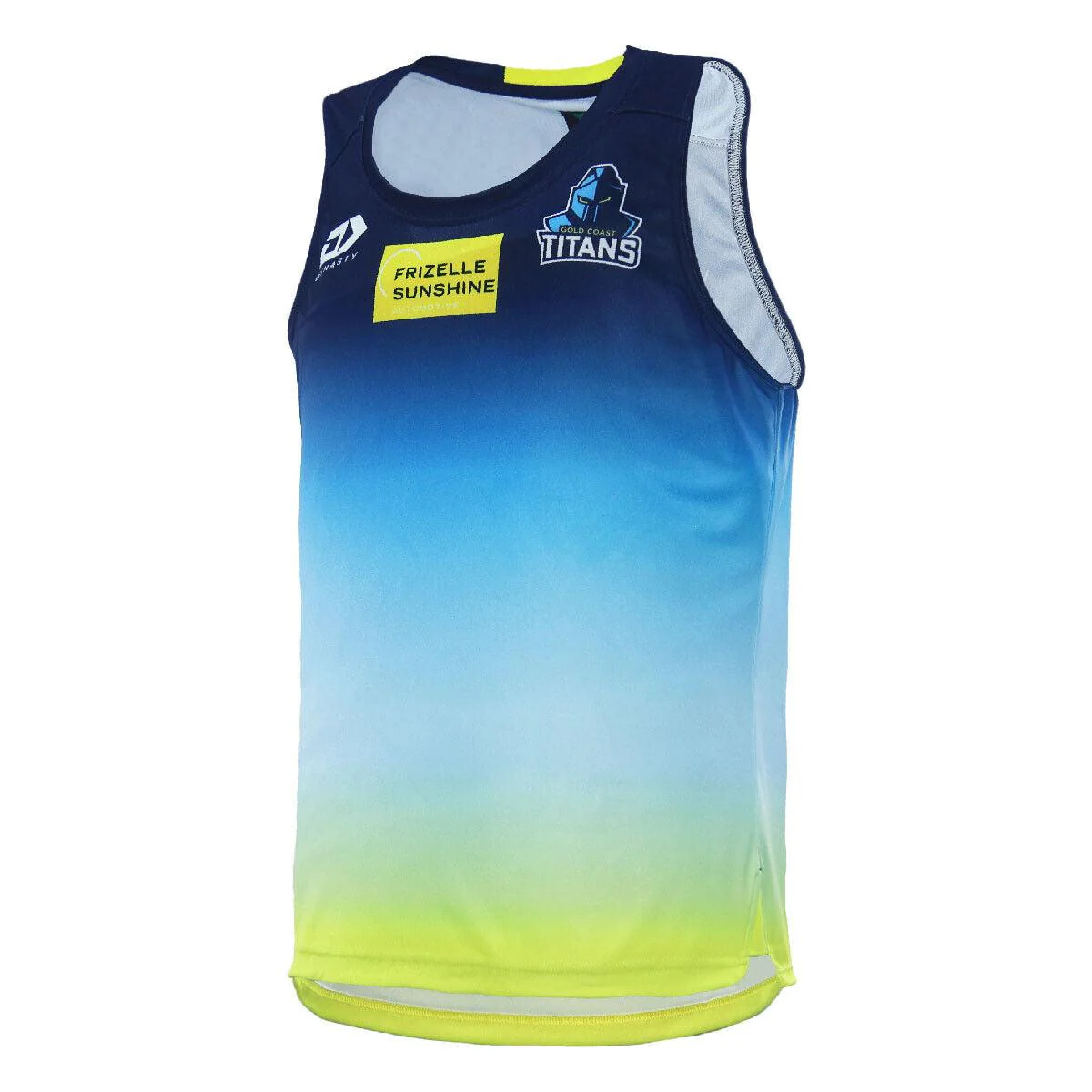 NRL 2024 Coaches Singlet - Gold Coast Titans - Adult - Mens - Image 3