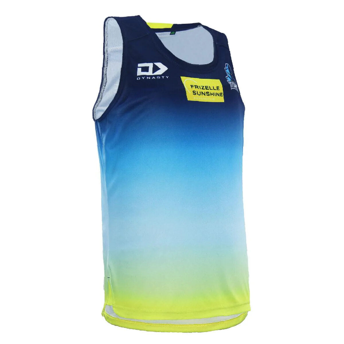 NRL 2024 Coaches Singlet - Gold Coast Titans - Adult - Mens - Image 4