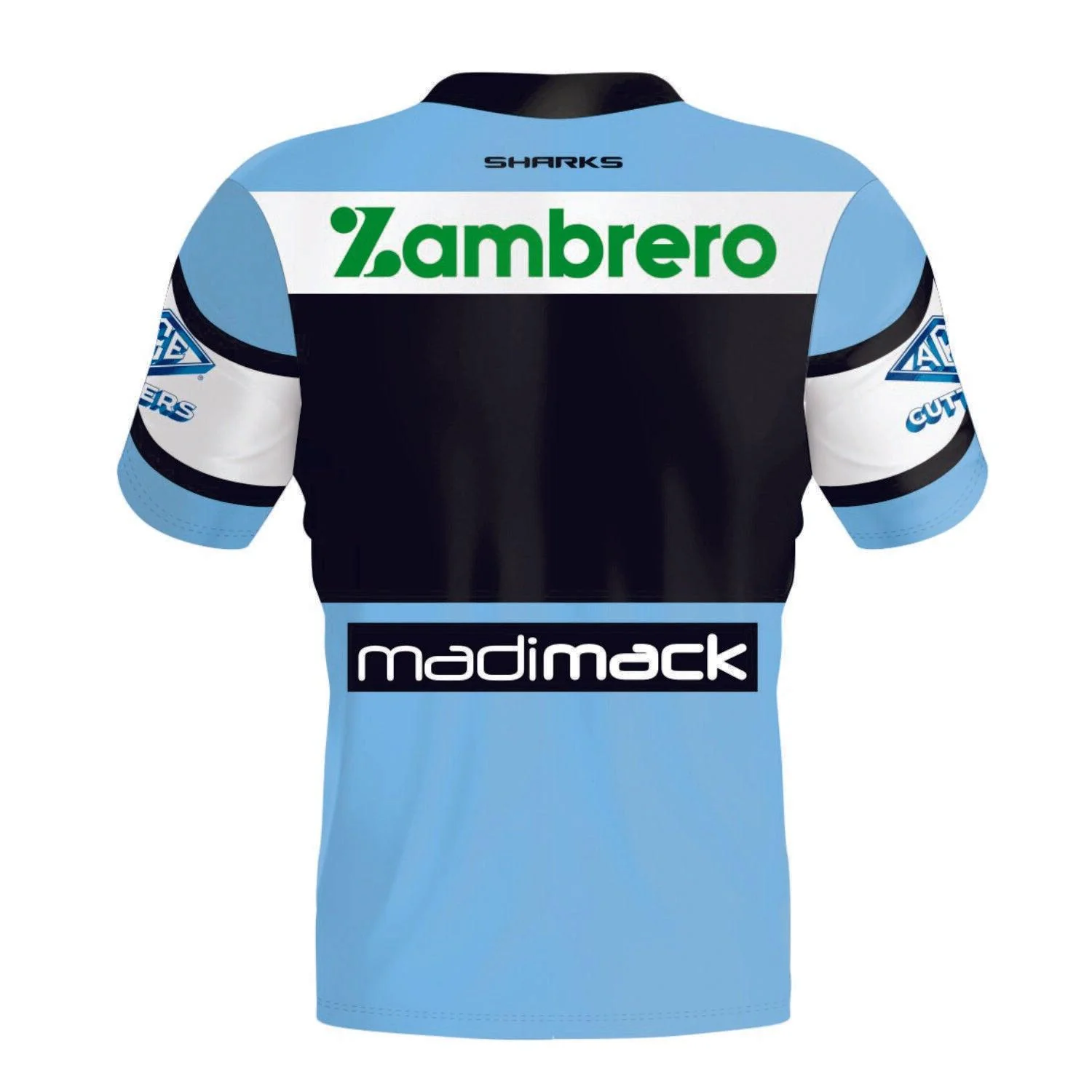 NRL 2024 Home Jersey - Cronulla Sharks - Adult - Mens - CLASSIC - Image 2