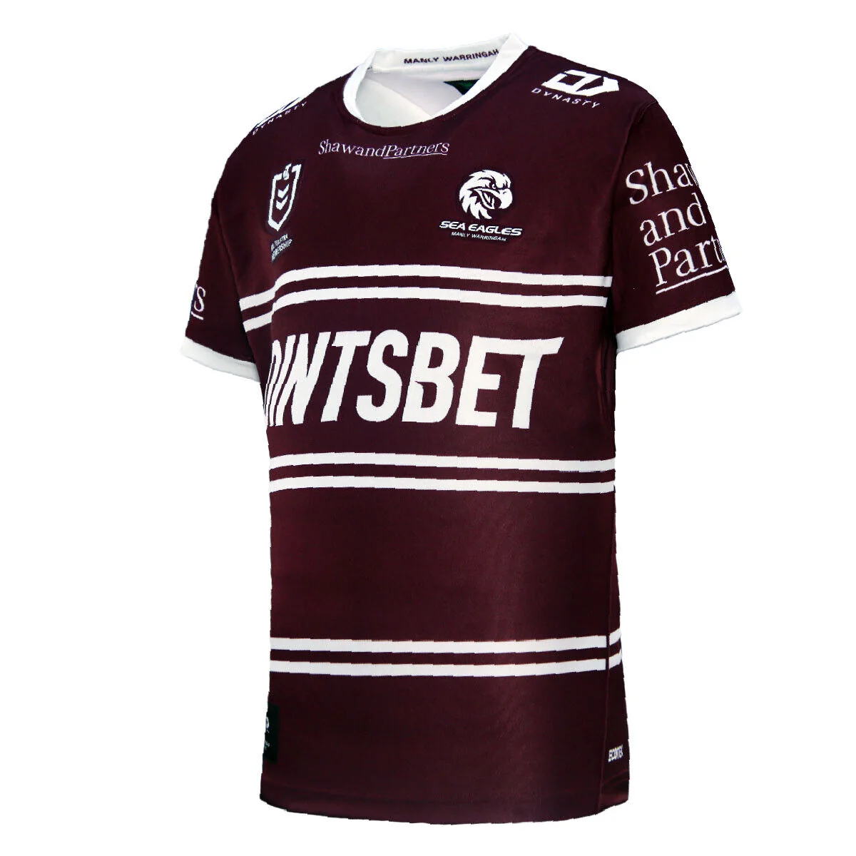 NRL 2024 Home Jersey - Manly Sea Eagles - Adult - Mens - Image 2
