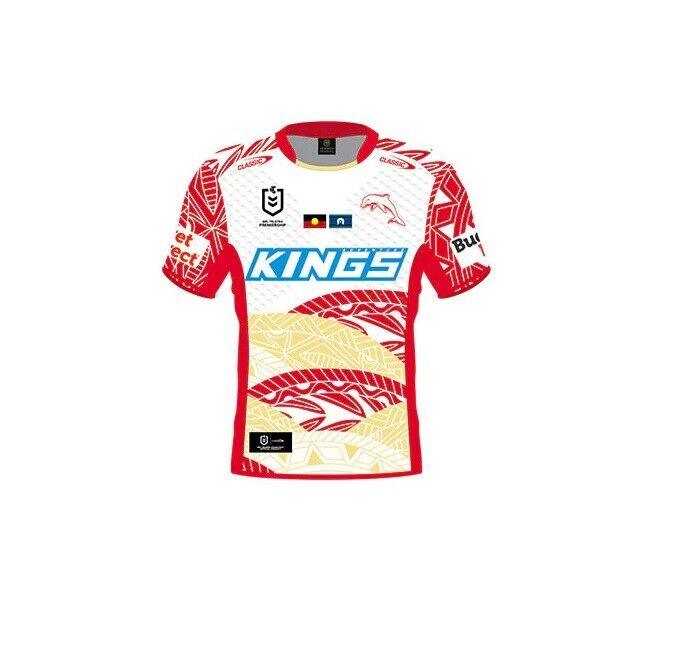 NRL 2024 Indigenous Jersey - DOLPHINS - Adult - Mens - Image 2