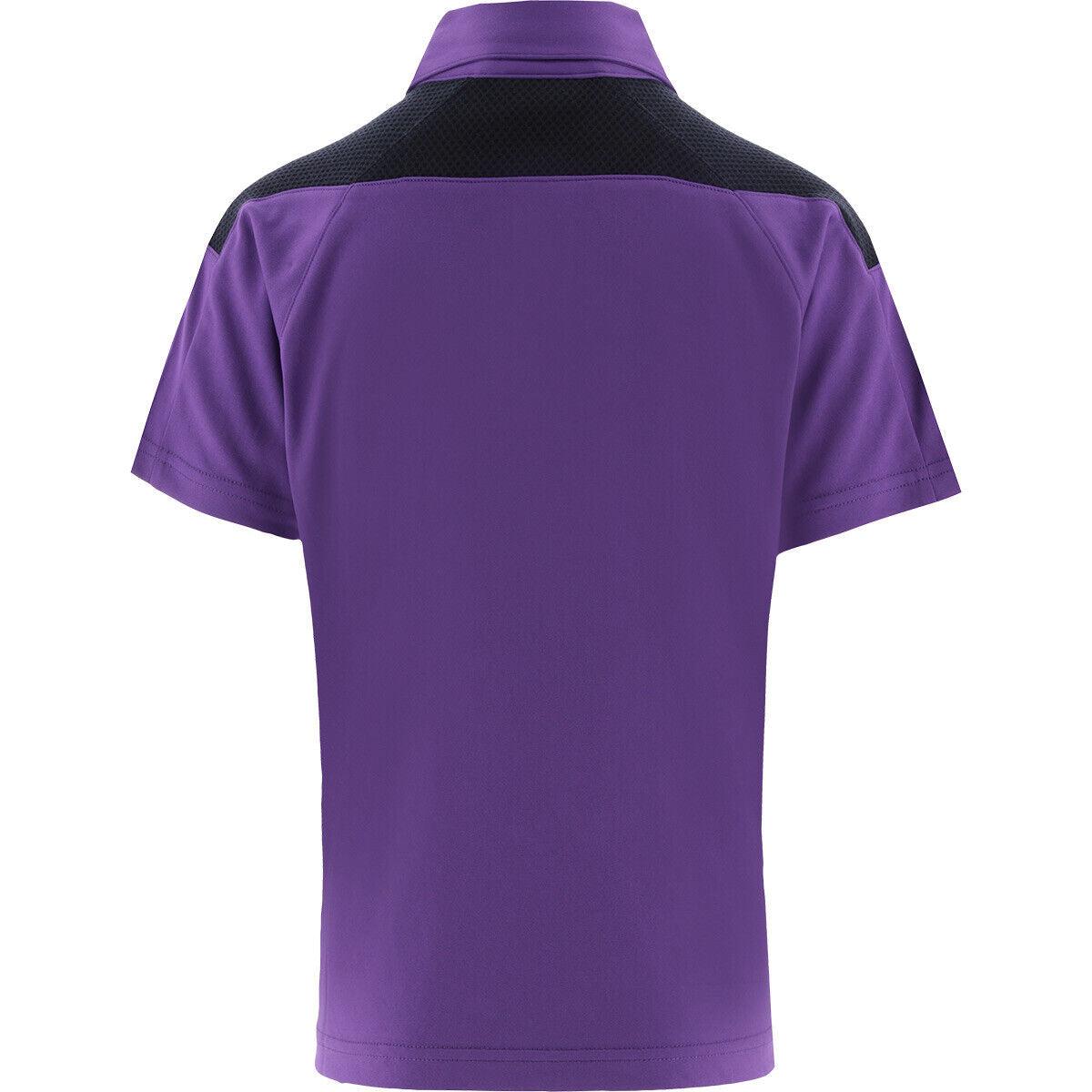 NRL 2024 Media Polo - Melbourne Storm - Purple - Youth - O'NEILLS - Image 2