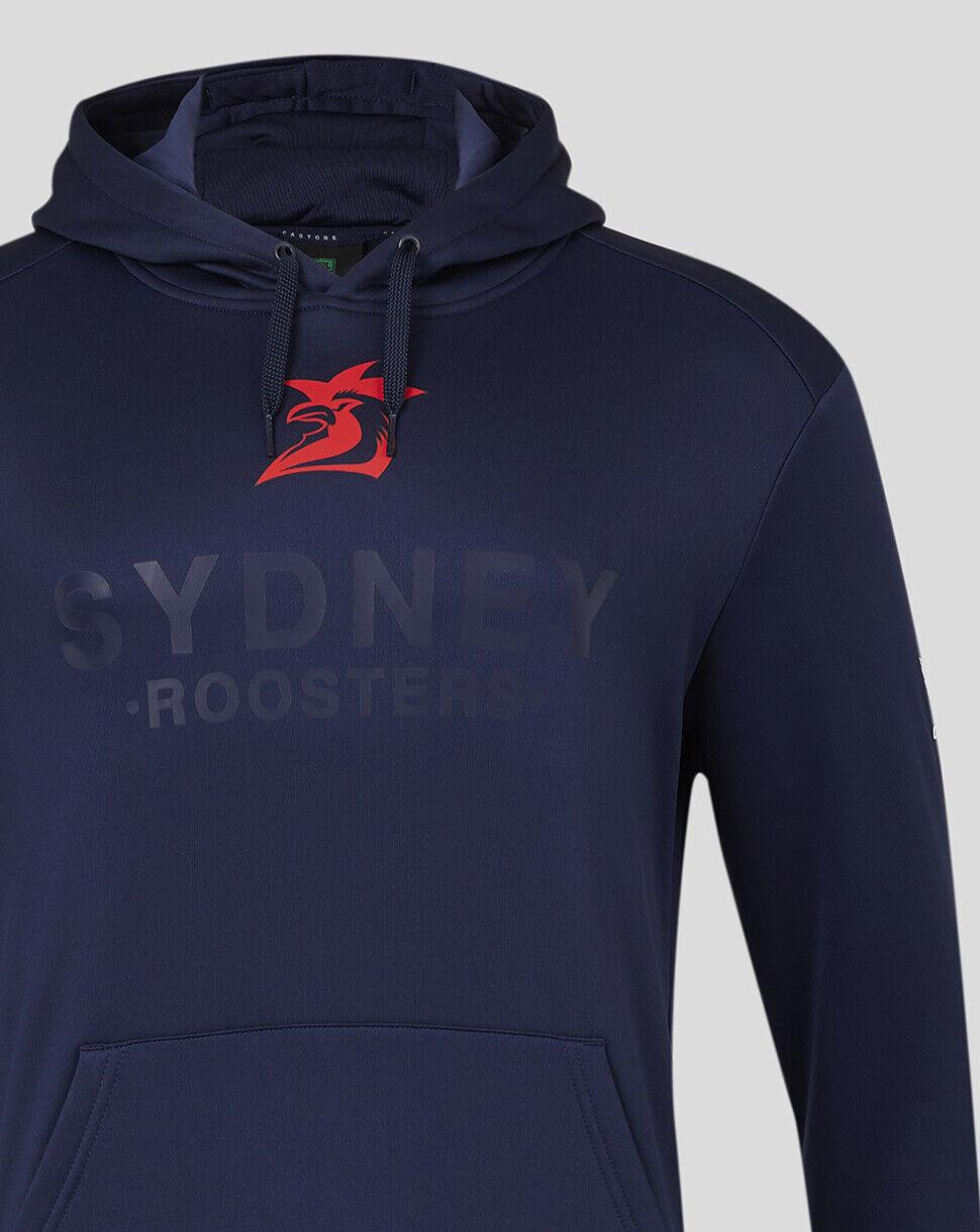 NRL 2024 Travel Hoodie - Sydney Roosters - Youth - Kids - Hoody - Jumper - Image 4