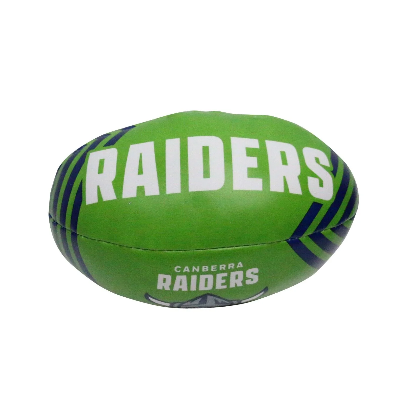 NRL 2025 6 Inch Sponge Football - Canberra Raiders - Supporter Ball - Image 2