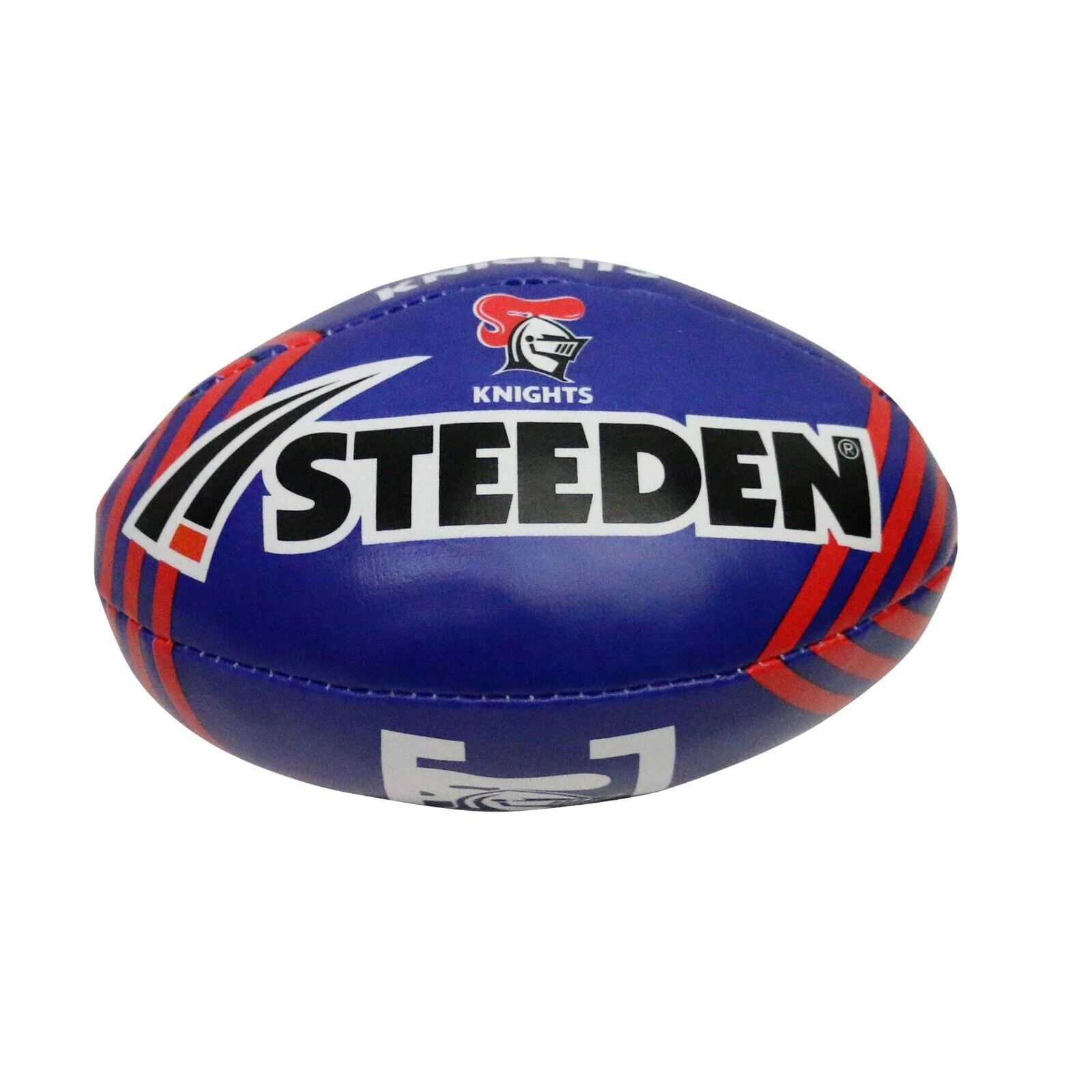 NRL 2025 6 Inch Sponge Football - Newcastle Knights - Supporter Ball - Image 2