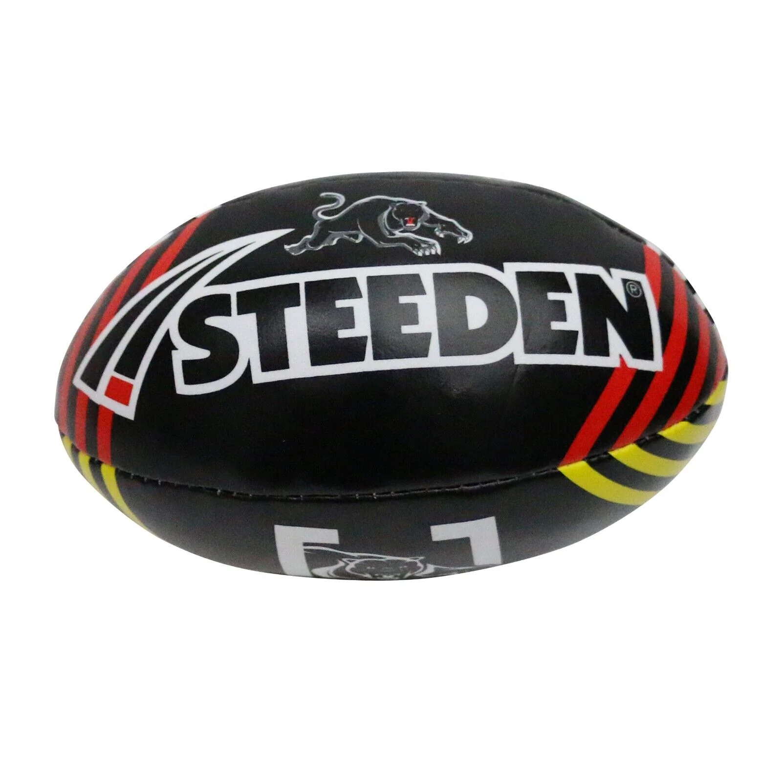 NRL 2025 6 Inch Sponge Football - Penrith Panthers - Supporter Ball - Image 2