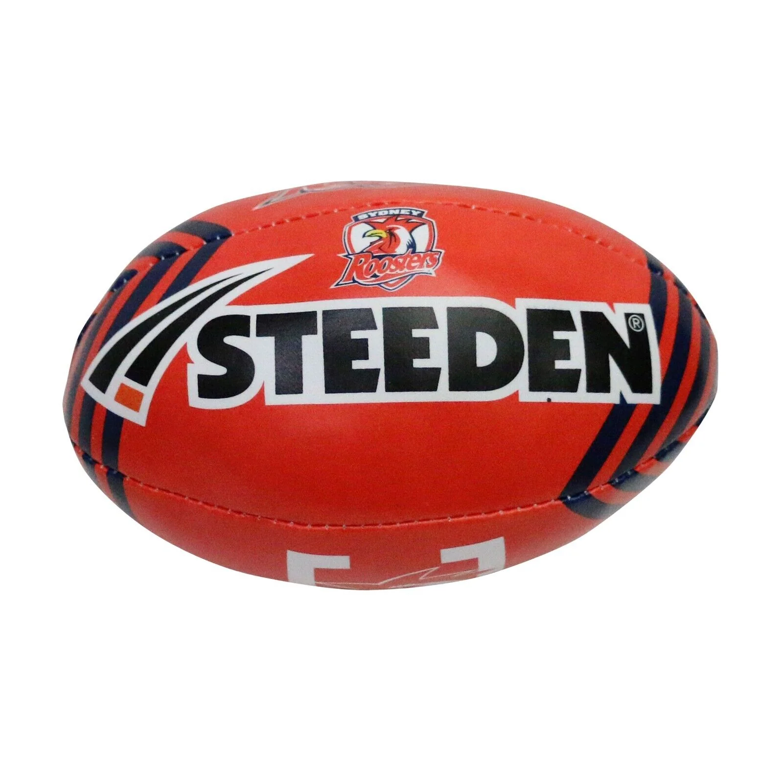 NRL 2025 6 Inch Sponge Football - Sydney Roosters - Supporter Ball - Image 2
