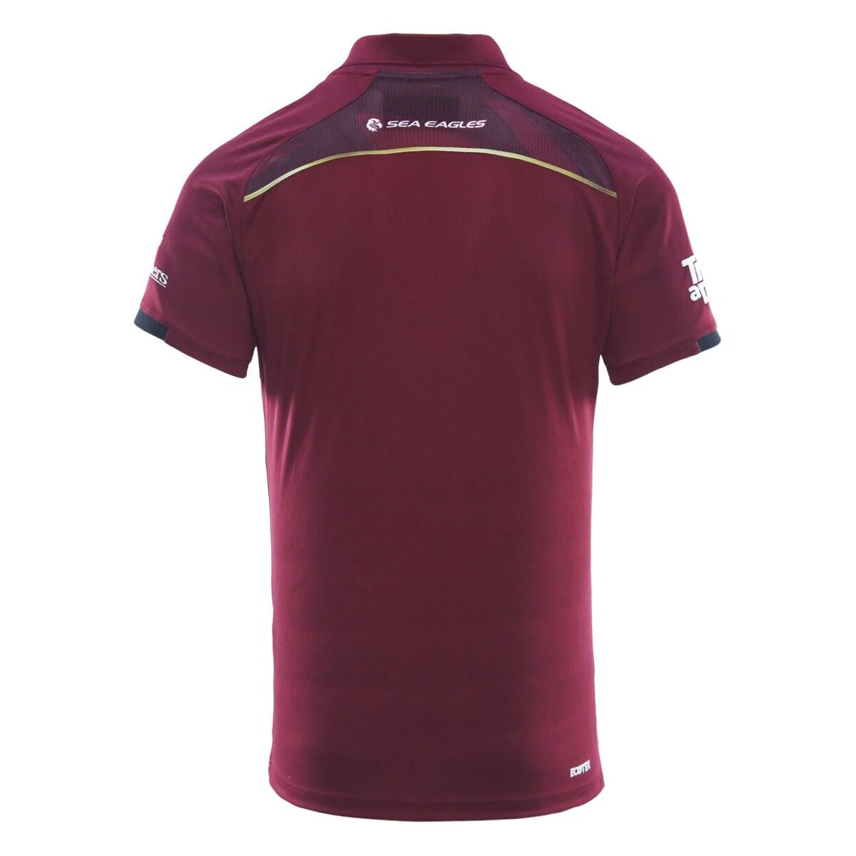 NRL 2025 Alt Media Polo Shirt - Manly Sea Eagles - Youth - Kids - Image 2
