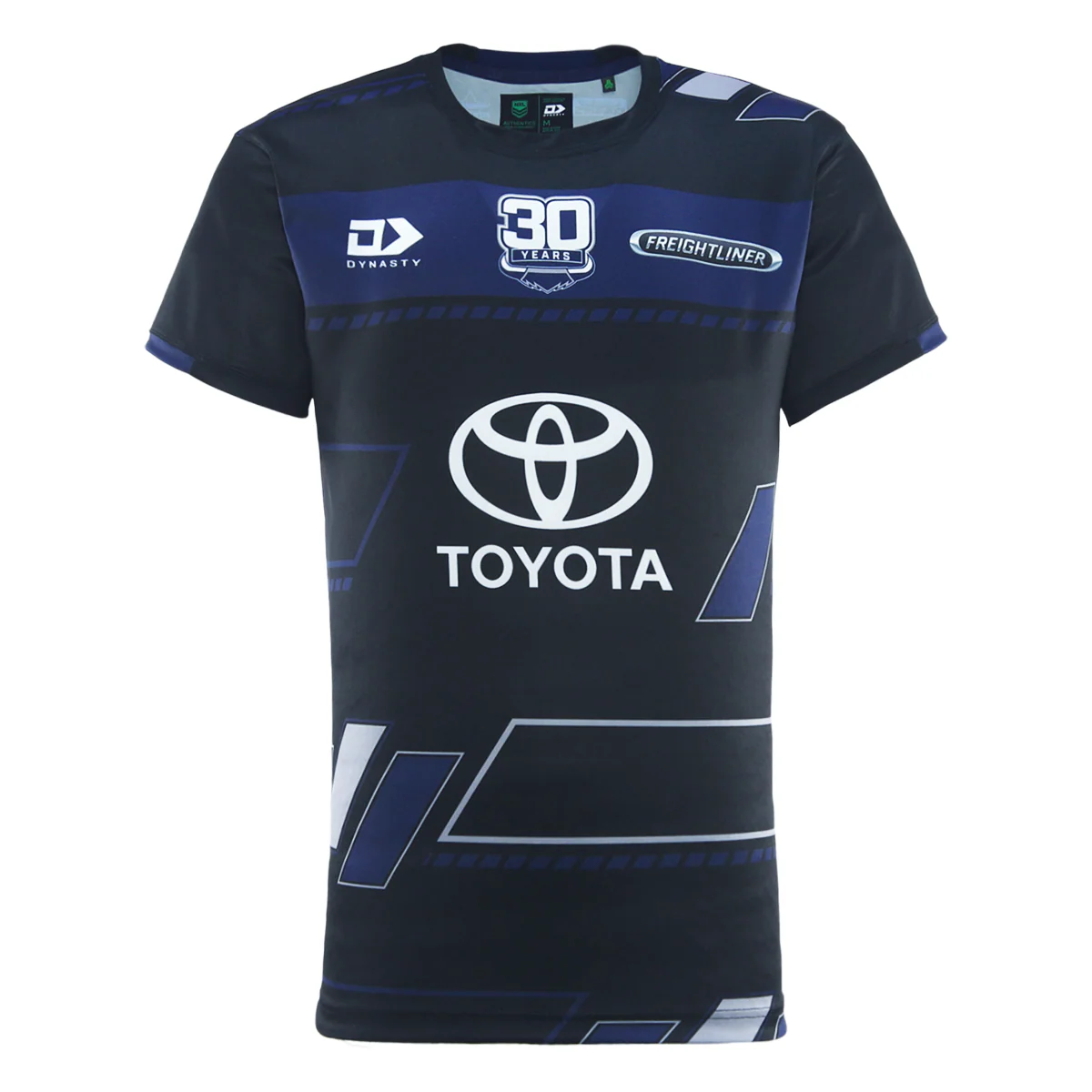 NRL 2025 ALT Training Tee - North Queensland Cowboys - Black - Adult - Mens - Image 5