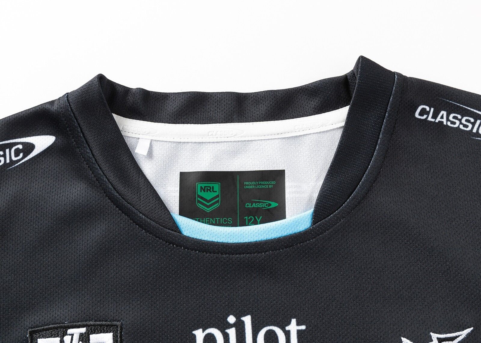 NRL 2025 Away Jersey - Cronulla Sharks - Youth - Kids - Image 3