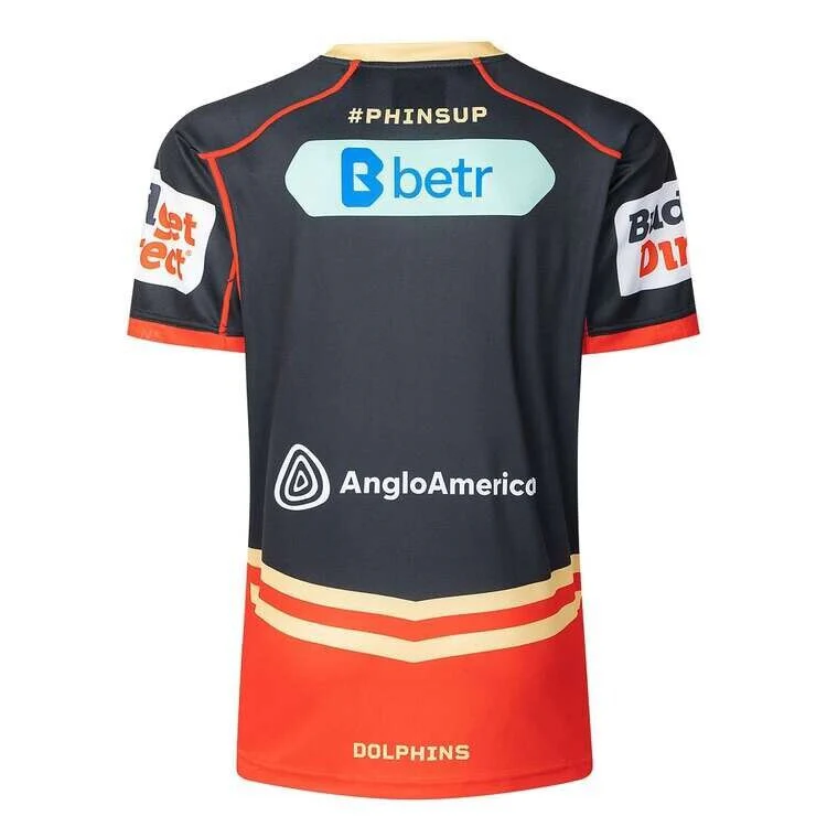 NRL 2025 Away Jersey - Dolphins - Adult - Mens - Image 2