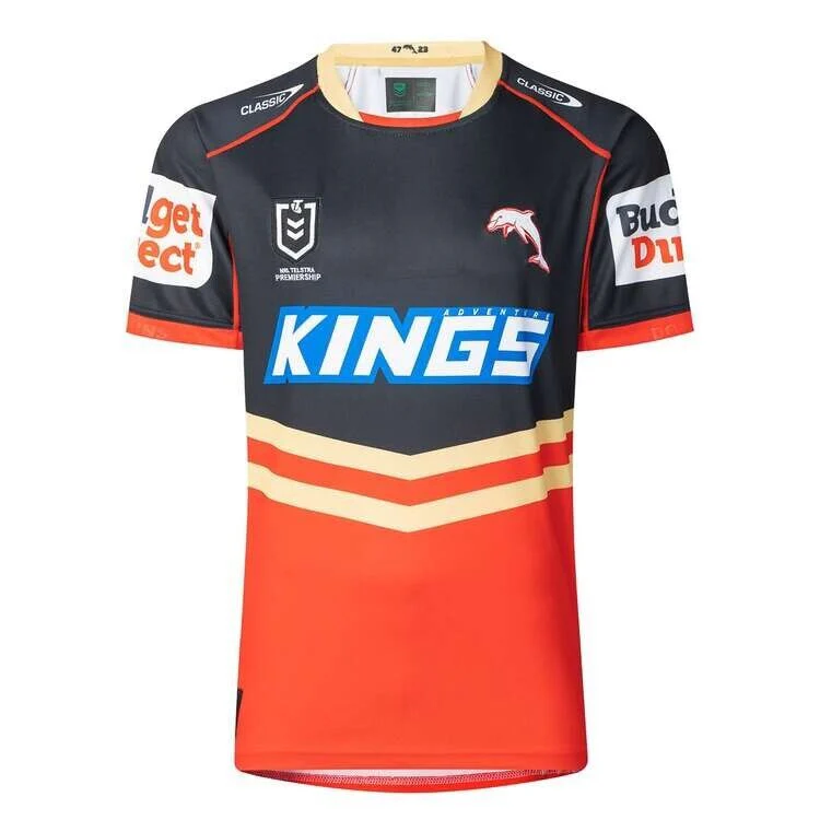 NRL 2025 Away Jersey - Dolphins - Adult - Mens - Image 7