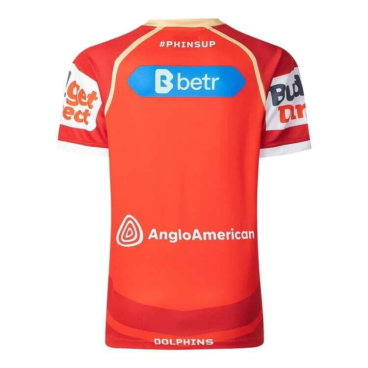 NRL 2025 Home Jersey - Dolphins - Adult - Mens - Image 2