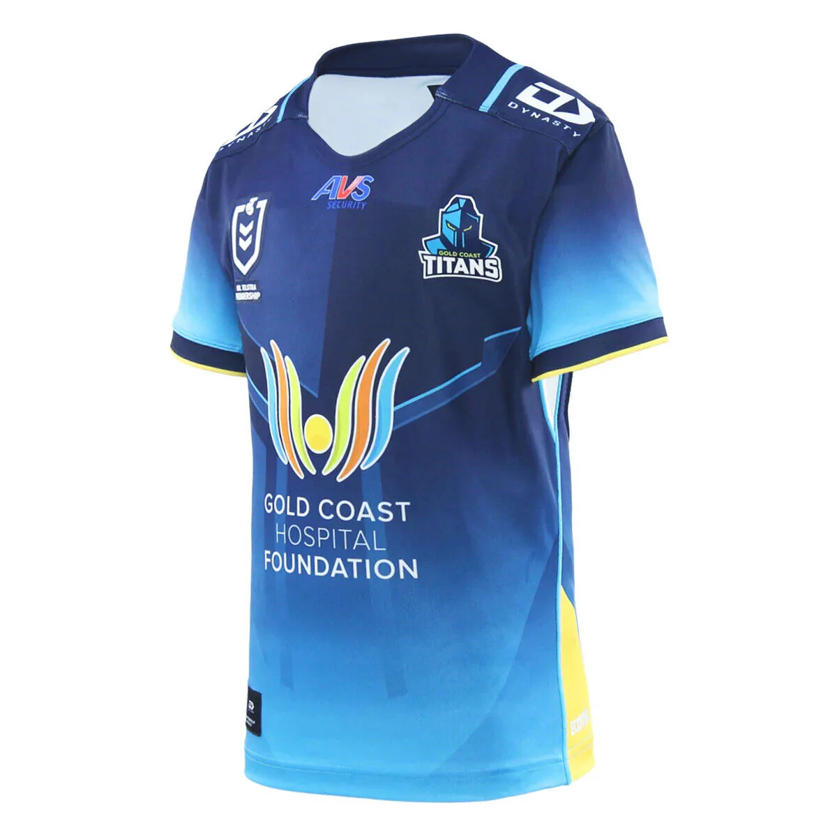 NRL 2025 Home Jersey - Gold Coast Titans - Youth - Kids - Image 3