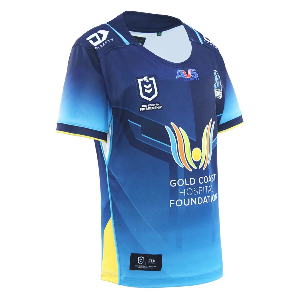 NRL 2025 Home Jersey - Gold Coast Titans - Youth - Kids - Image 4