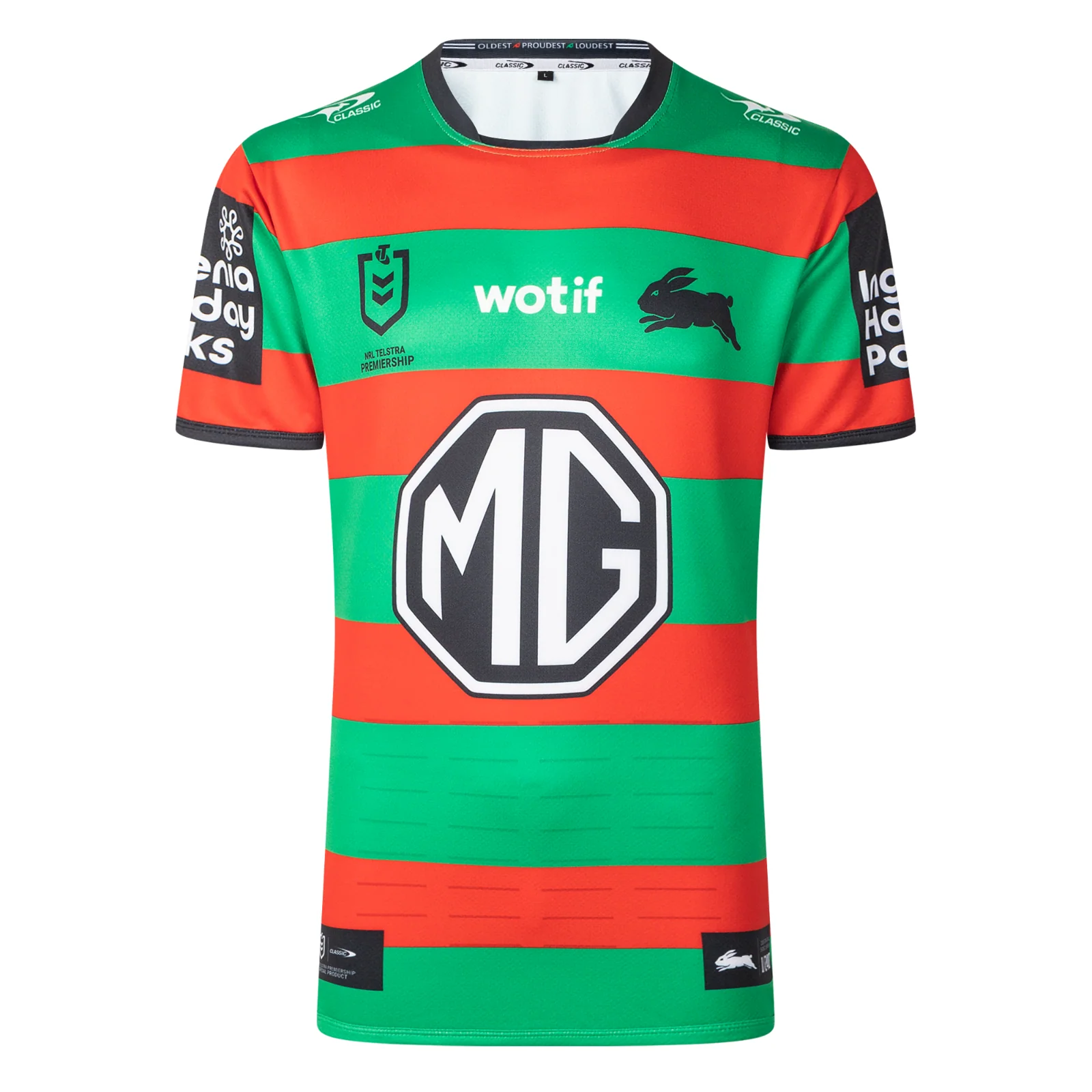 NRL 2025 Home Jersey - South Sydney Rabbitohs - Adult - Mens