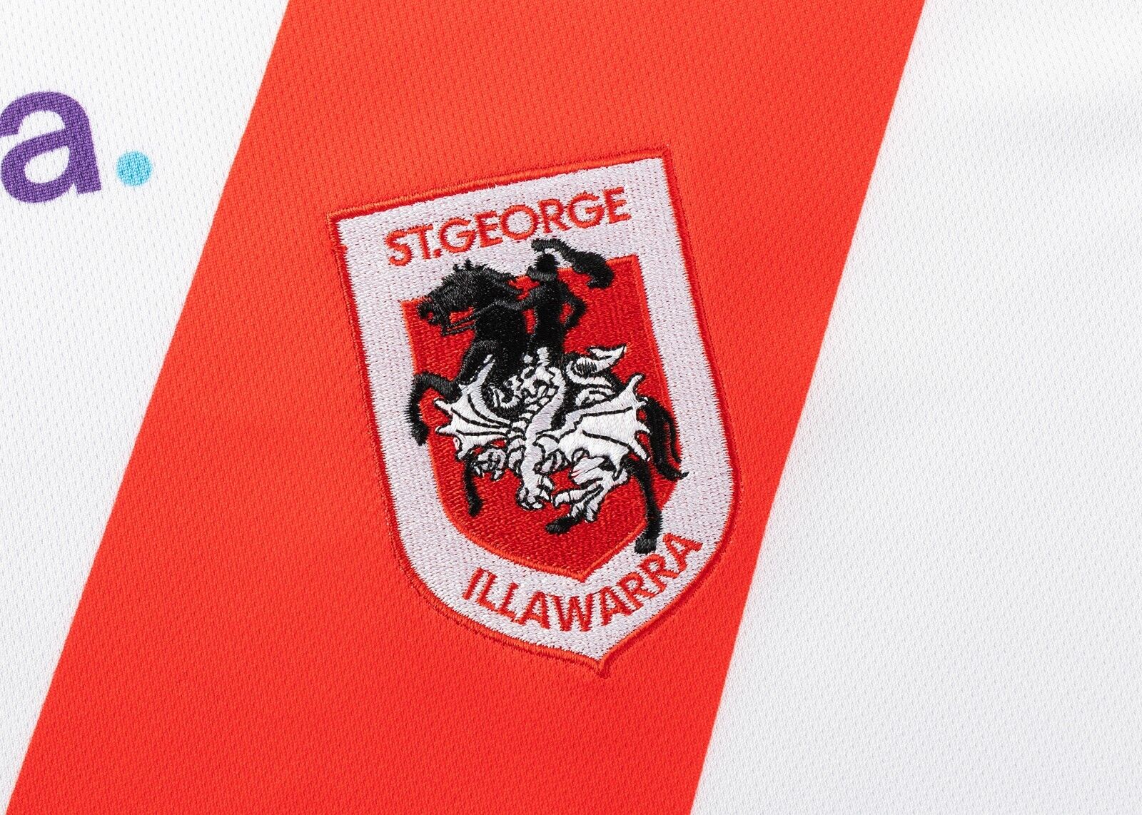 NRL 2025 Home Jersey - St George Illawarra Dragons - Adult - Mens - Image 4