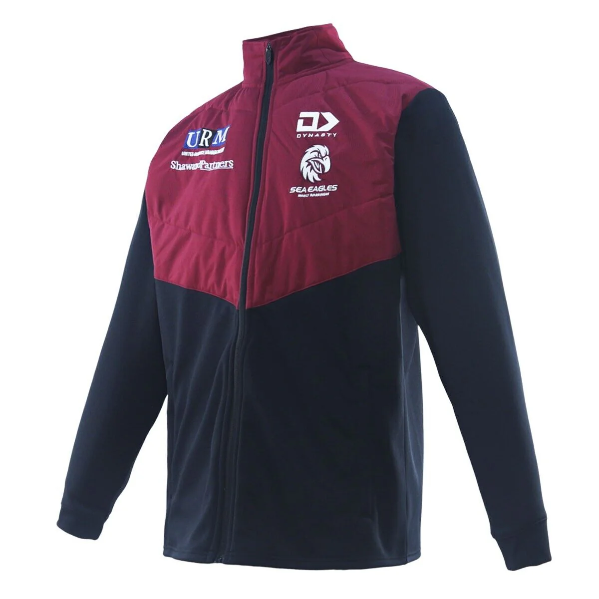 NRL 2025 Hybrid Jacket - Manly Sea Eagles - Black - Adult - Mens - Image 3