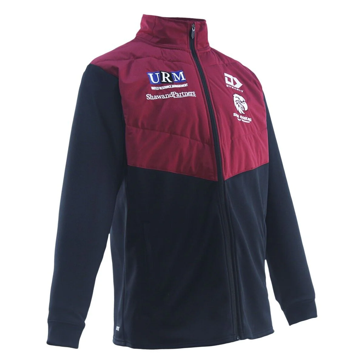 NRL 2025 Hybrid Jacket - Manly Sea Eagles - Black - Adult - Mens - Image 4