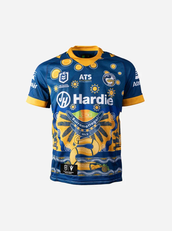 NRL 2025 Indigenous Jersey - Parramatta Eels - Adult - Mens
