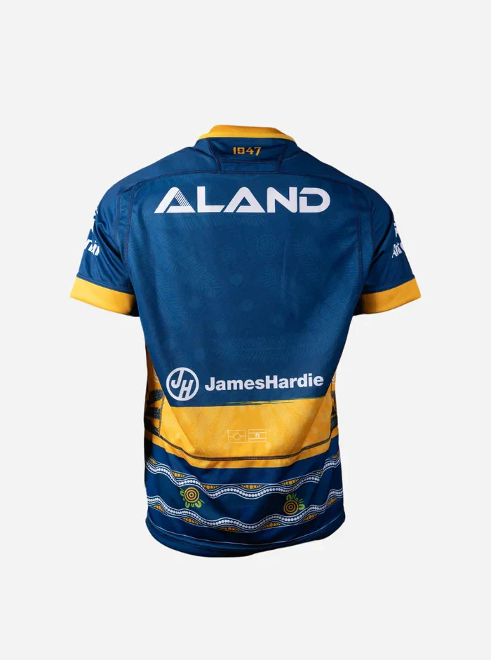 NRL 2025 Indigenous Jersey - Parramatta Eels - Adult - Mens - Image 2