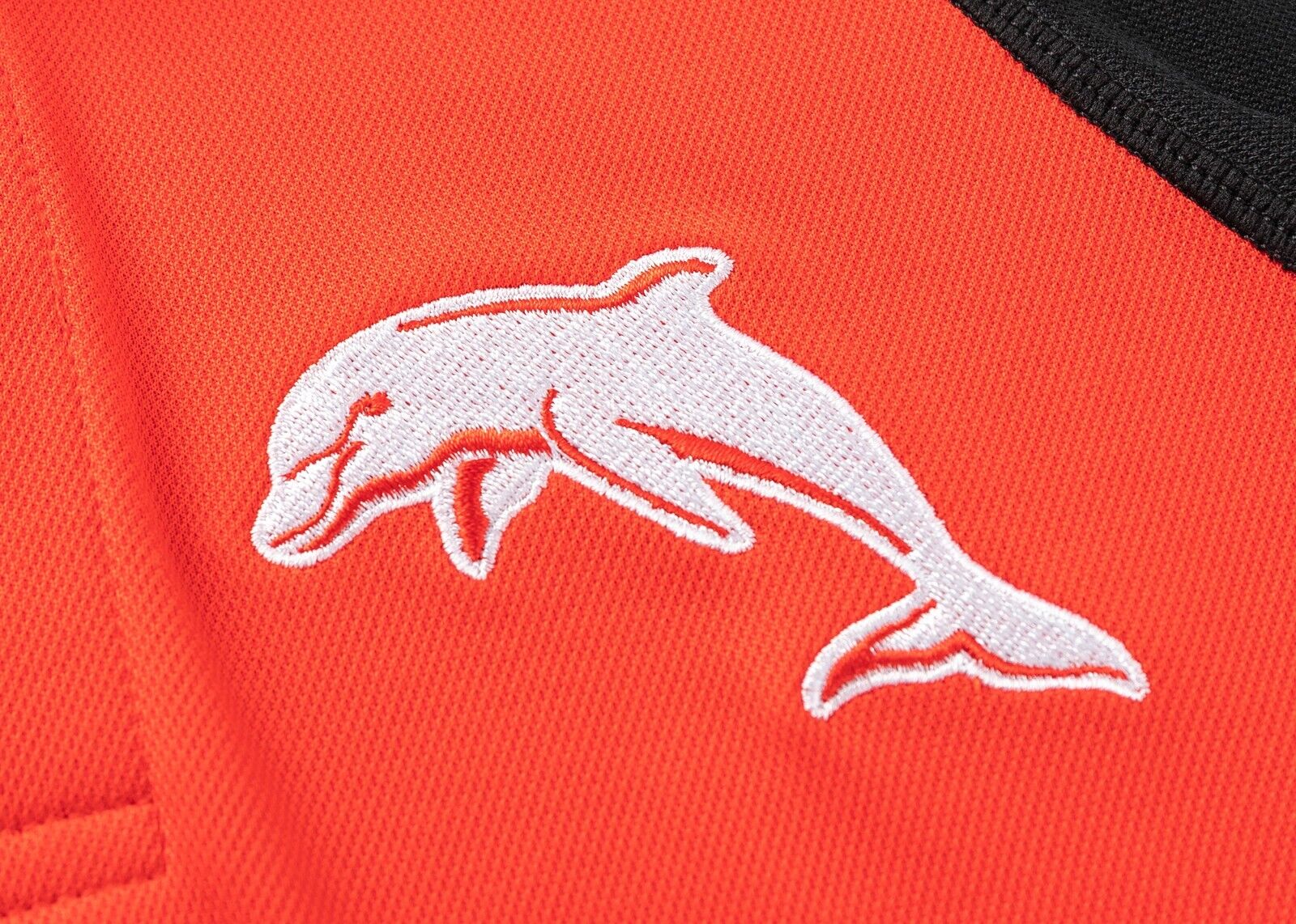 NRL 2025 Media Polo - Dolphins - Youth - Kids - Image 4