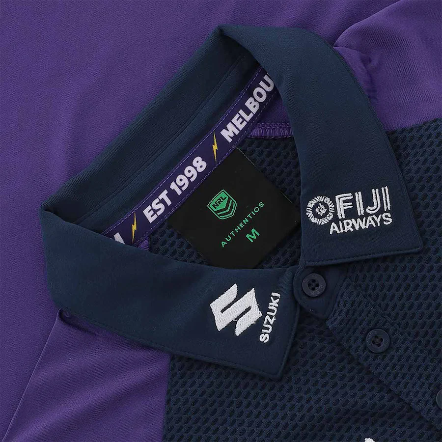 NRL 2025 Media Polo - Melbourne Storm - Youth - Kids - Image 7