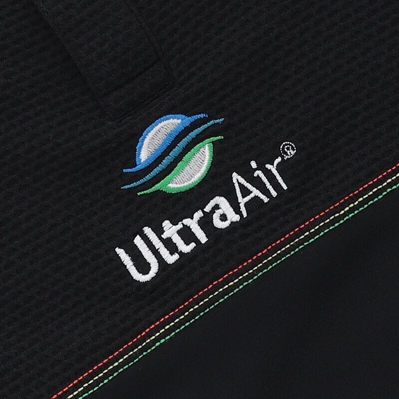 NRL 2025 Media Polo - Penrith Panthers - Black - Adult - Mens - Image 5