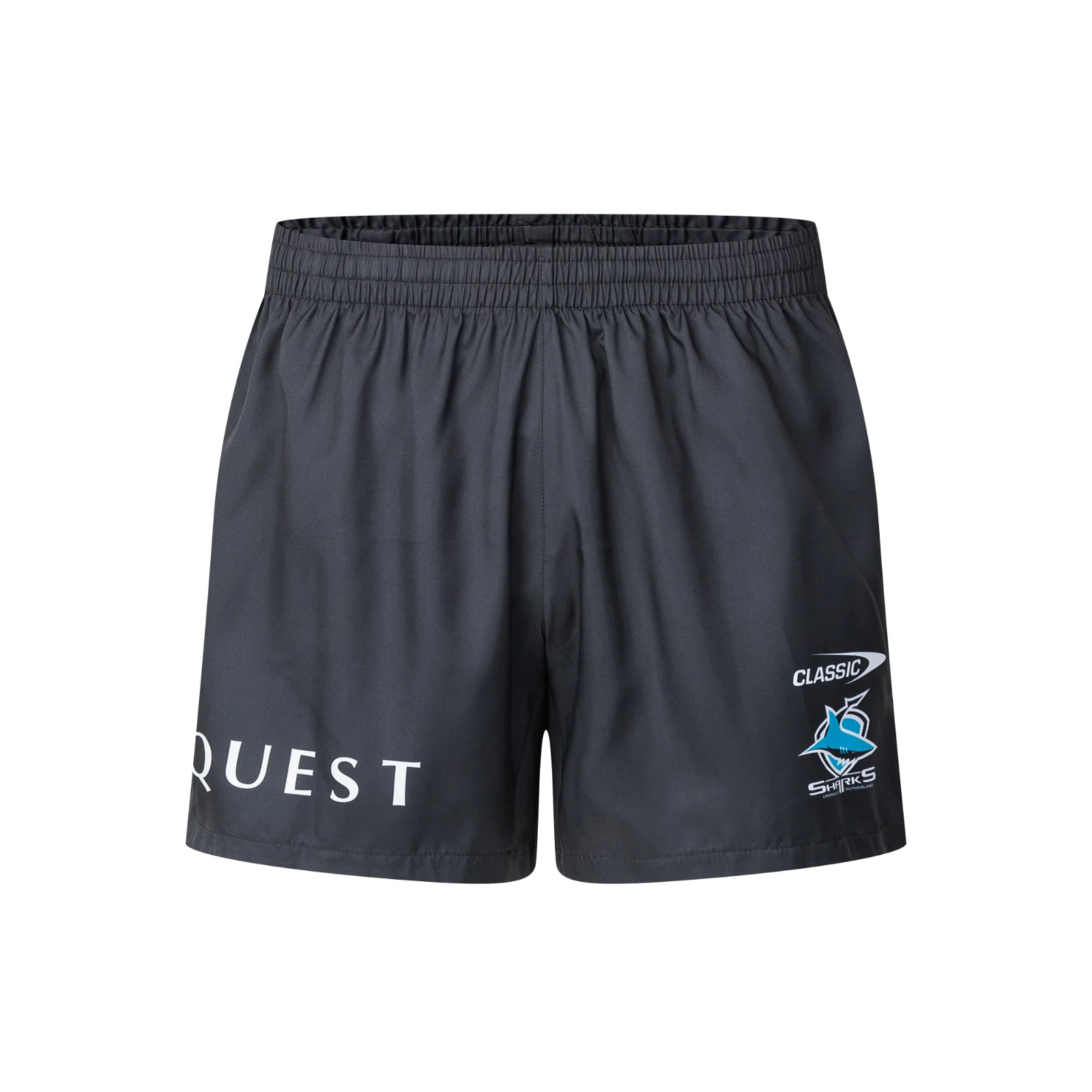 NRL 2025 Performance Gym Shorts - Cronulla Sharks - Youth - Kids - Image 11