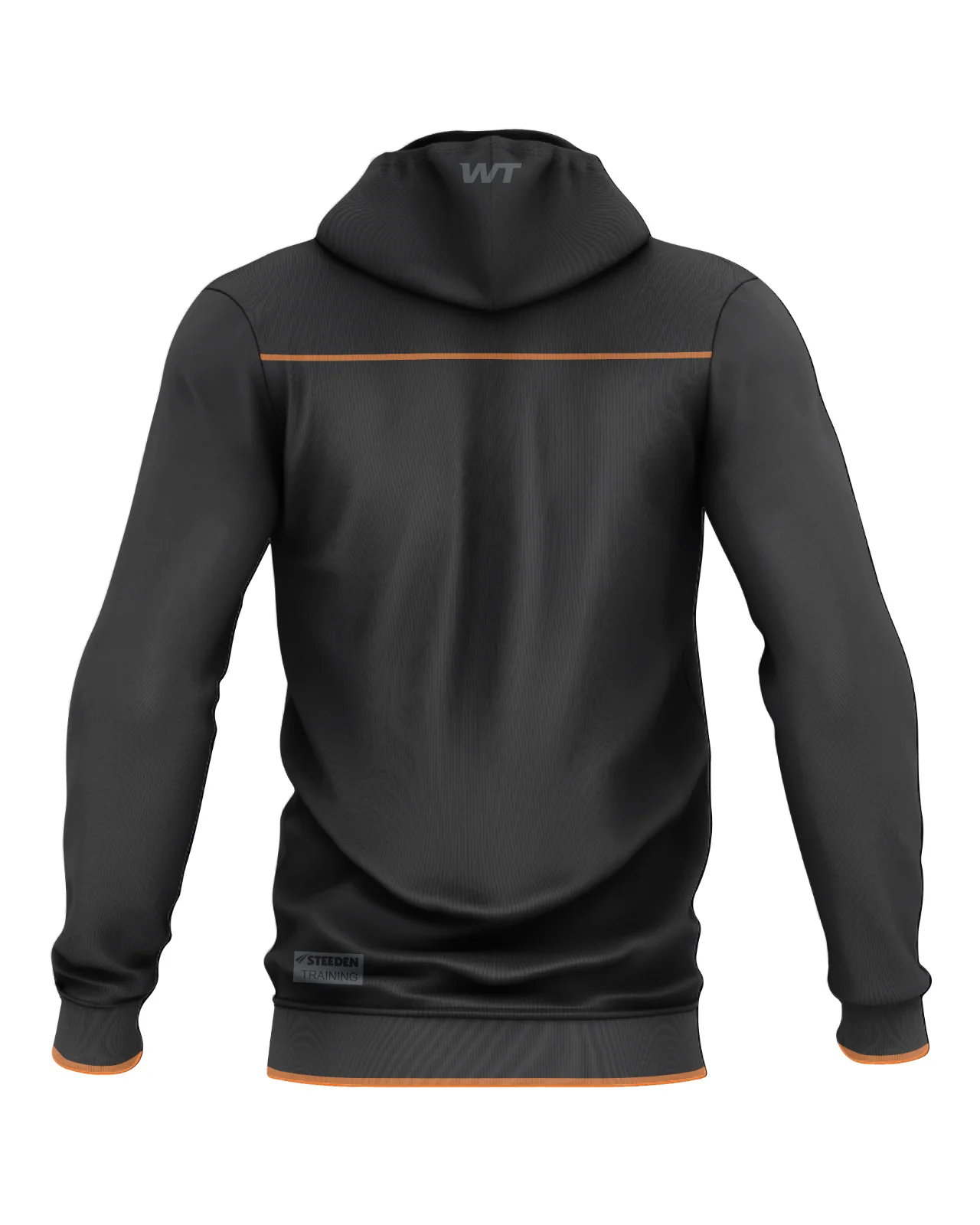 NRL 2025 Players Hoodie - West Tigers - Black - Youth - Kids - Image 2