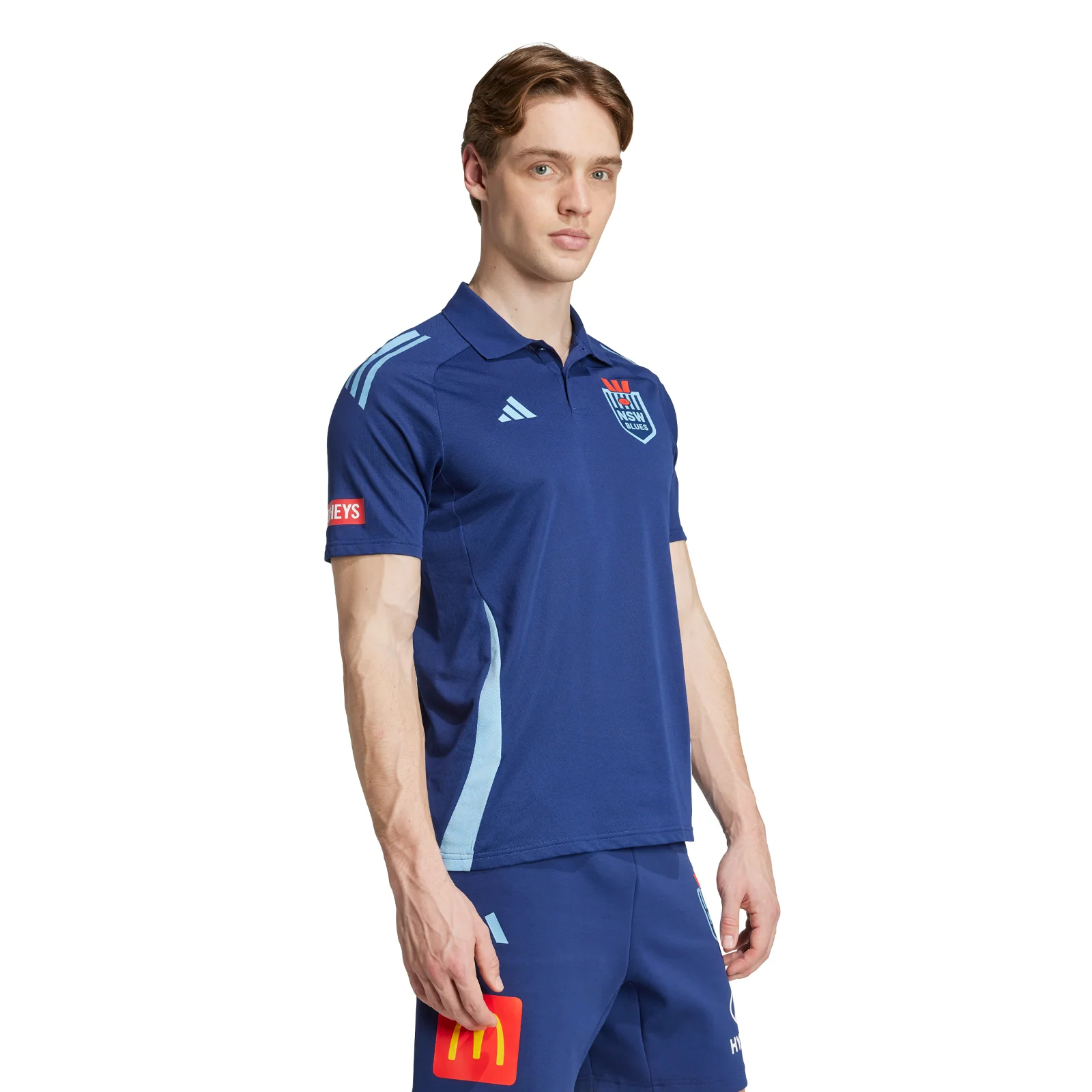 NRL 2025 Polo Shirt - New South Wales Blues - NSW - Adult - Mens - Image 4
