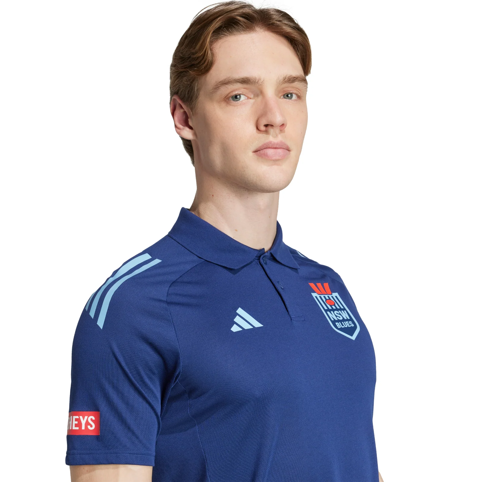 NRL 2025 Polo Shirt - New South Wales Blues - NSW - Adult - Mens - Image 5